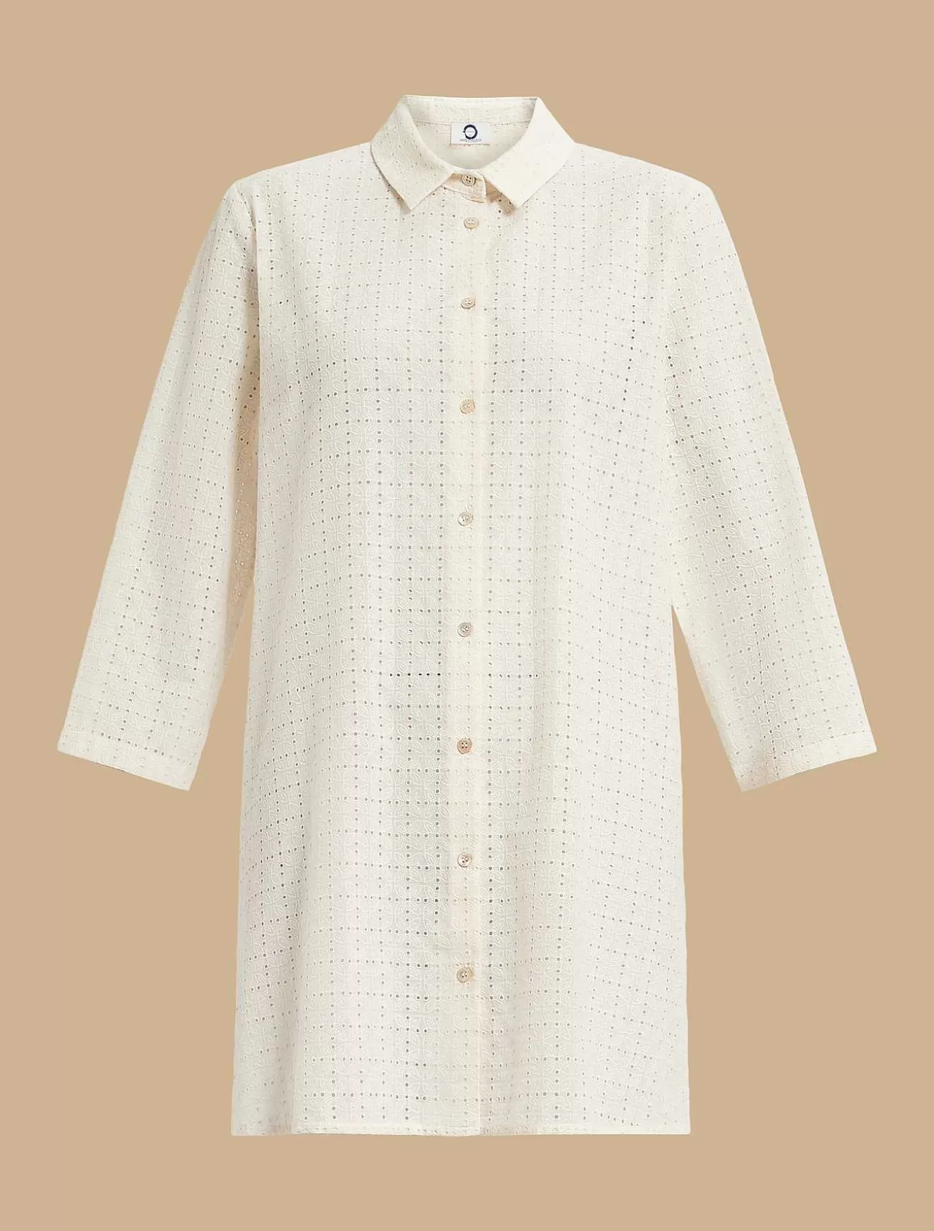 Broderie Anglaise Shirt-Marina Rinaldi Clearance