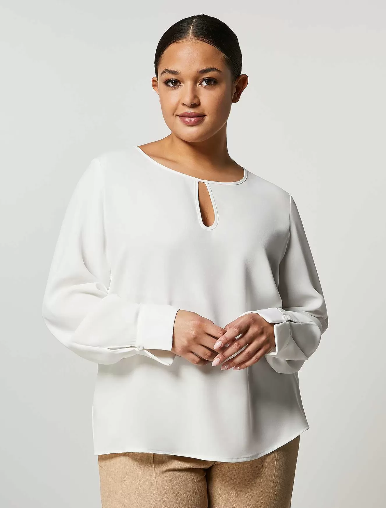 Cady Blouse-Marina Rinaldi Cheap