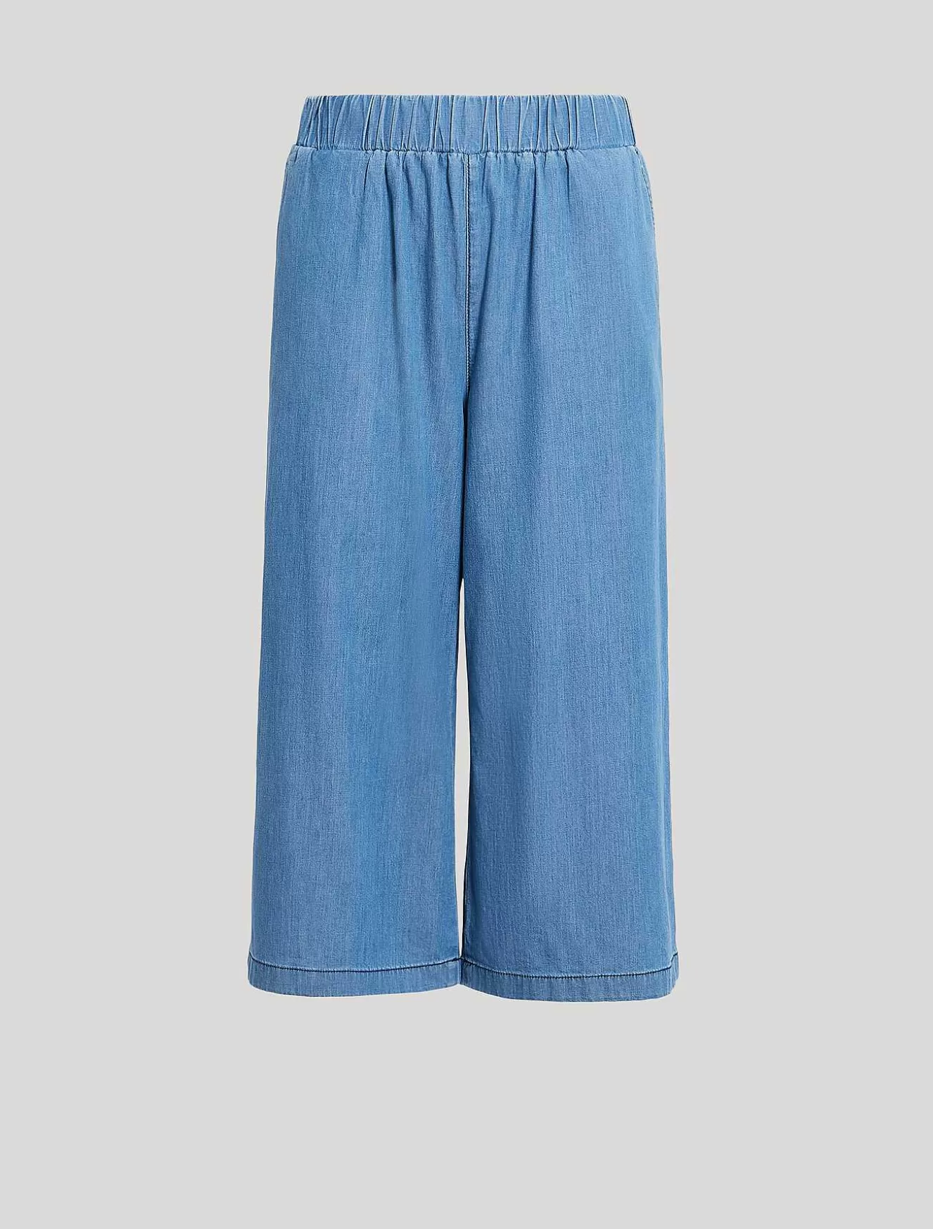 Cotton Denim Jeans-Marina Rinaldi Store