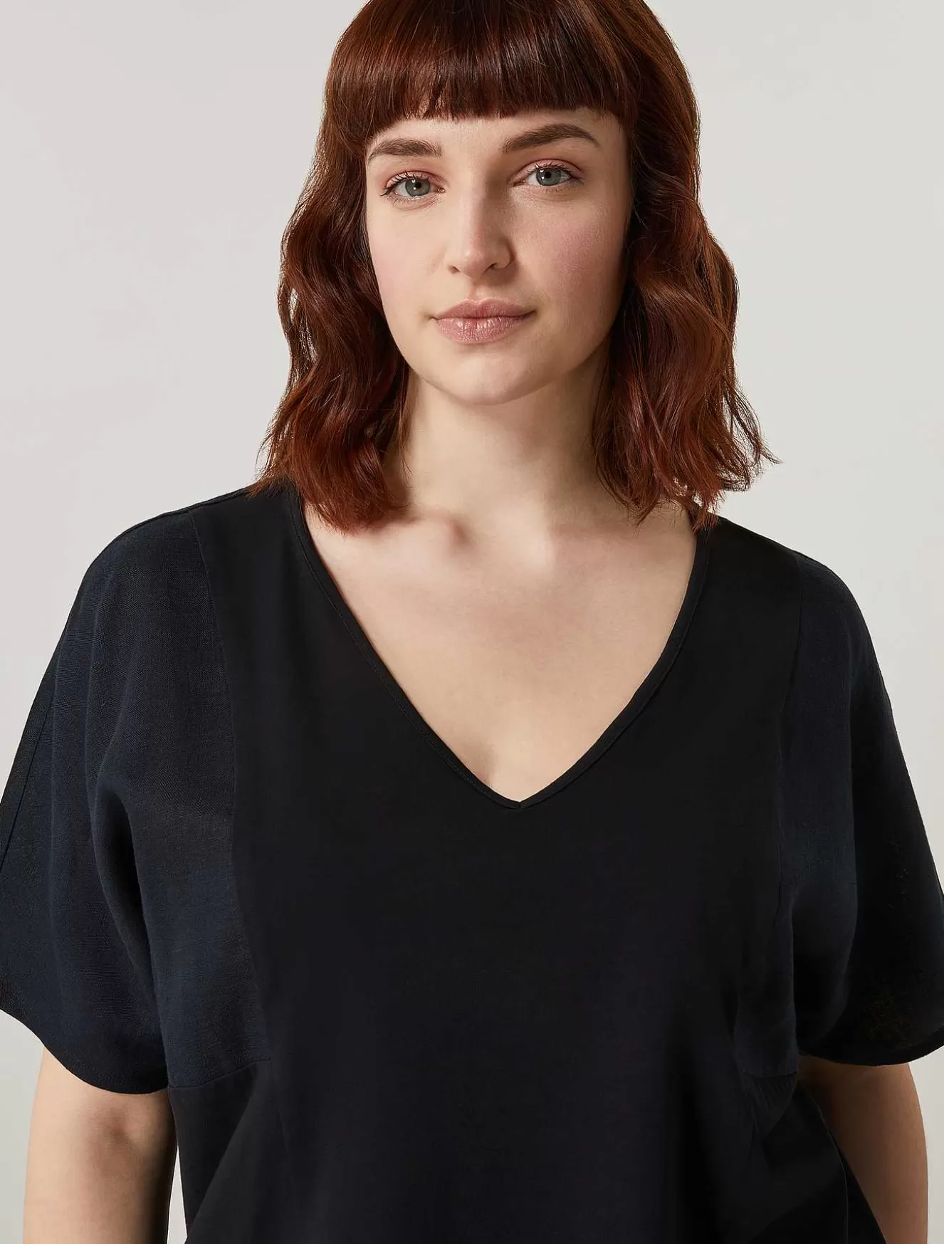 Cotton Jersey T-Shirt-Marina Rinaldi Store