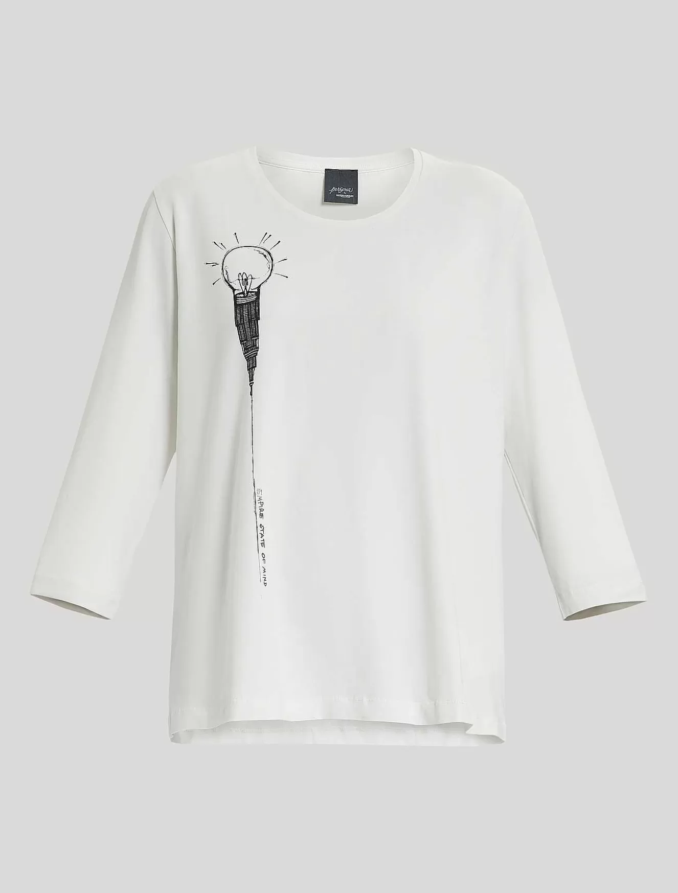 Cotton Jersey T-Shirt-Marina Rinaldi Store