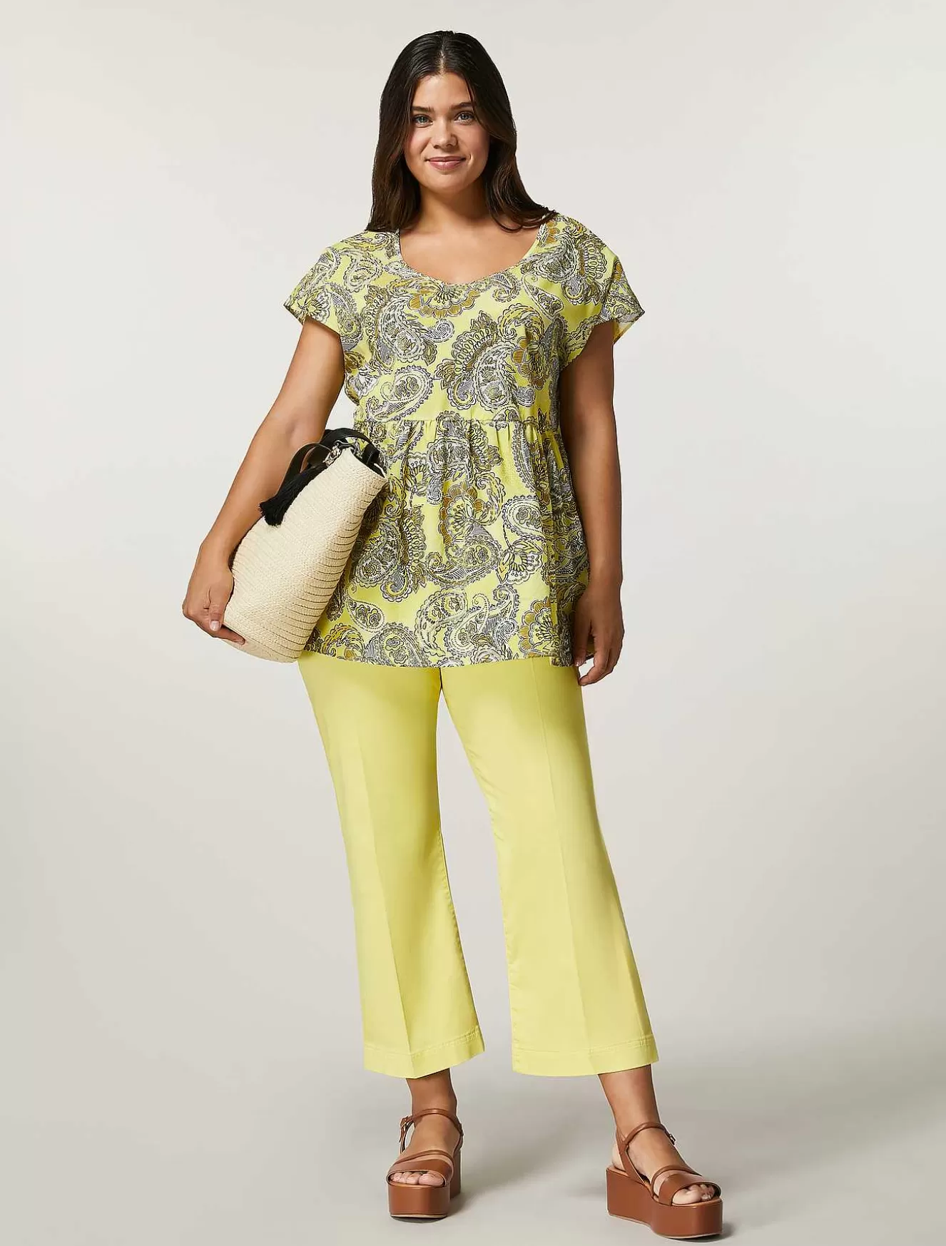 Cotton Muslin Tunic-Marina Rinaldi Store
