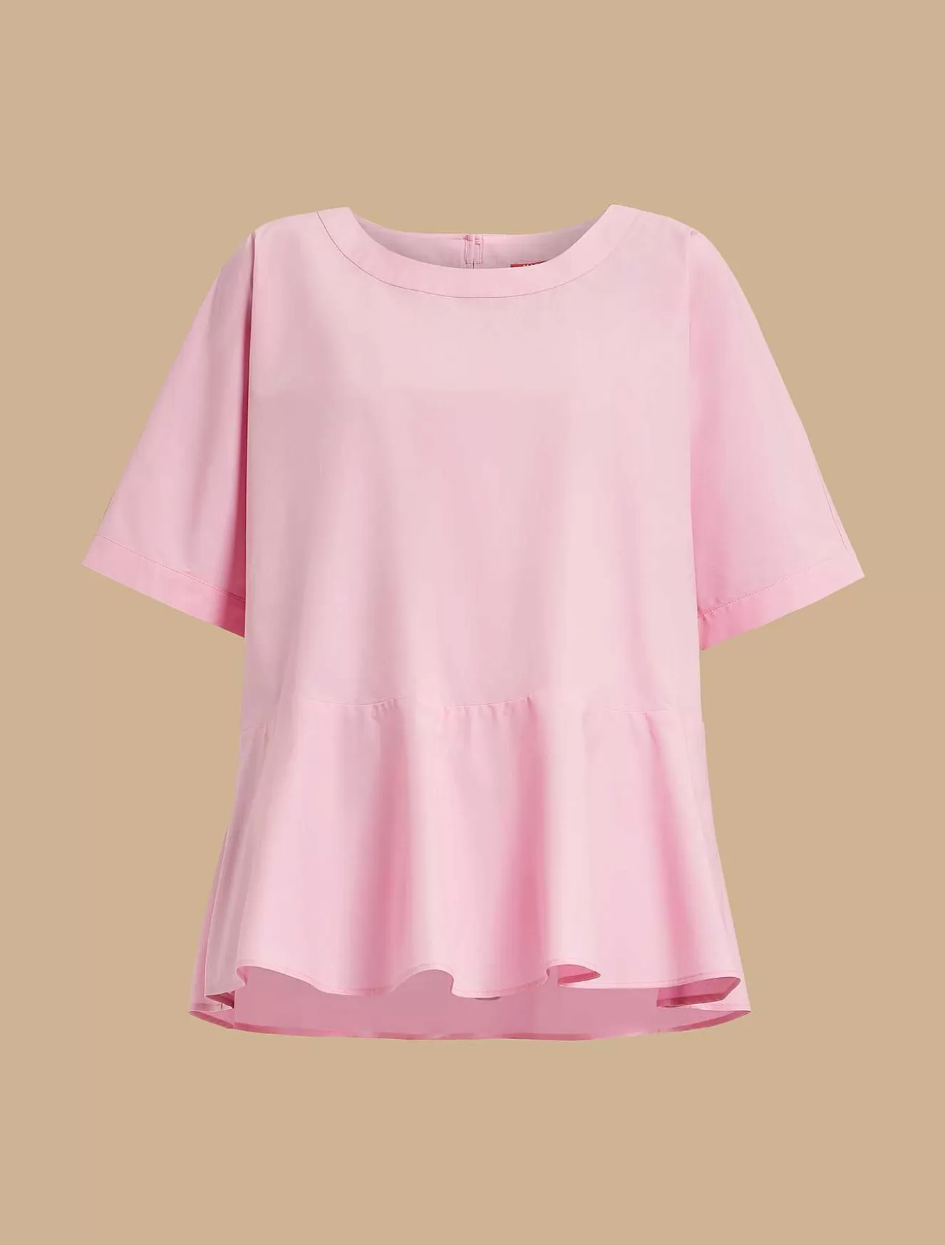 Cotton Poplin Blouse-Marina Rinaldi Flash Sale