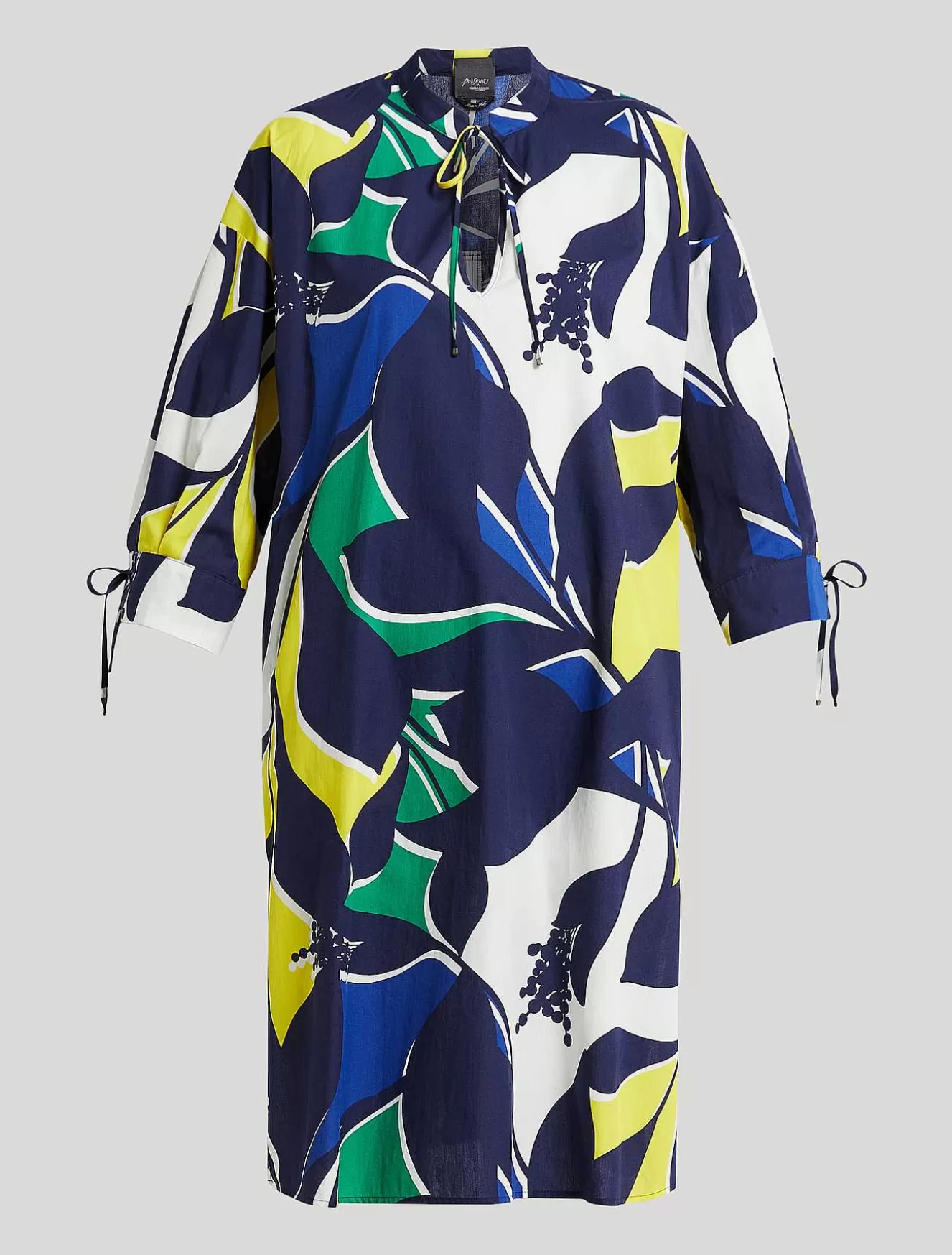 Cotton Poplin Dress-Marina Rinaldi Clearance