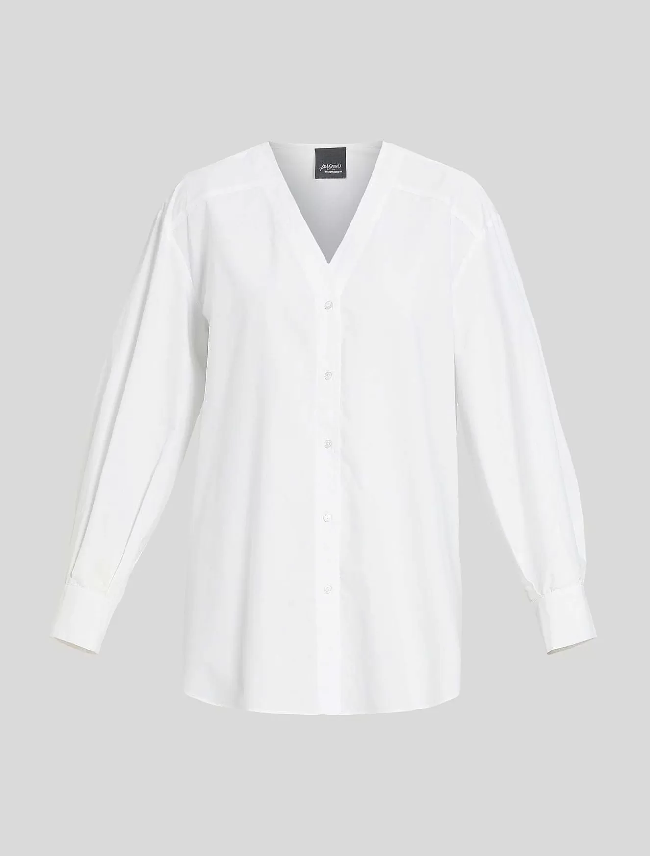 Cotton Poplin Tunic-Marina Rinaldi Outlet