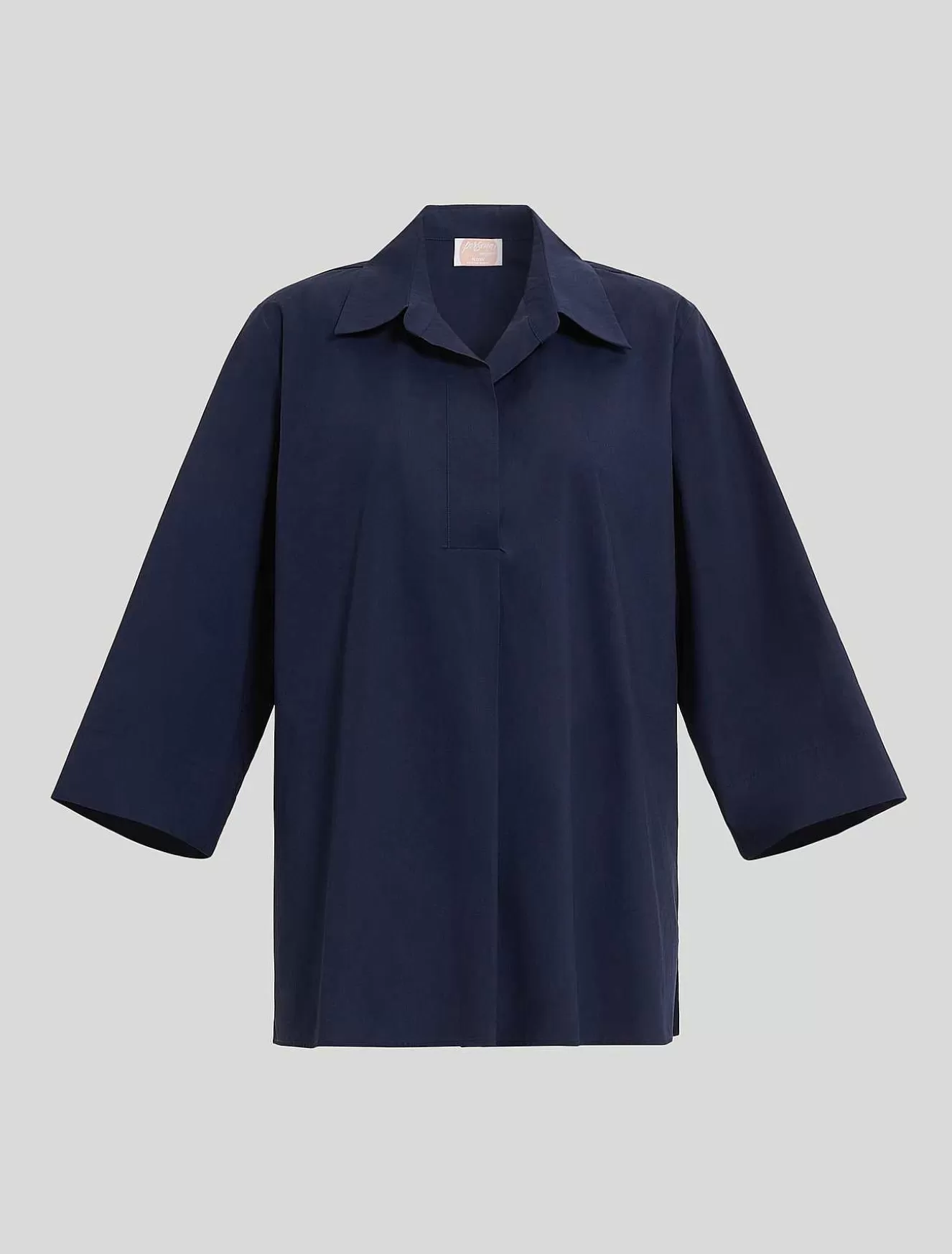 Cotton Poplin Tunic-Marina Rinaldi Shop