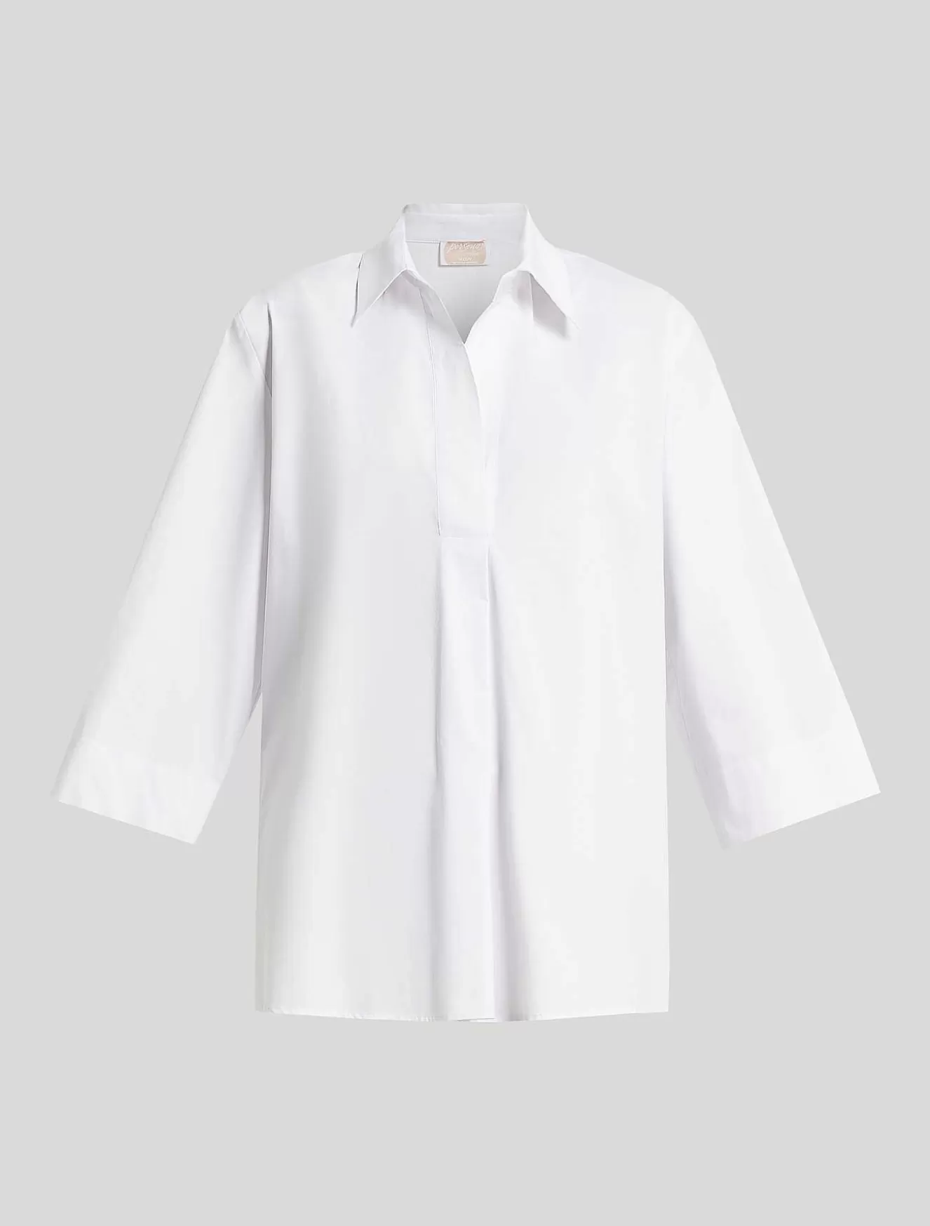 Cotton Poplin Tunic-Marina Rinaldi Outlet