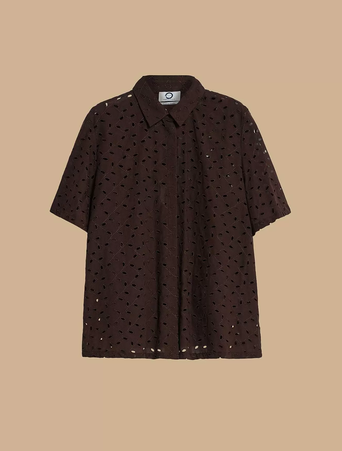 Cotton Voile Shirt-Marina Rinaldi Shop