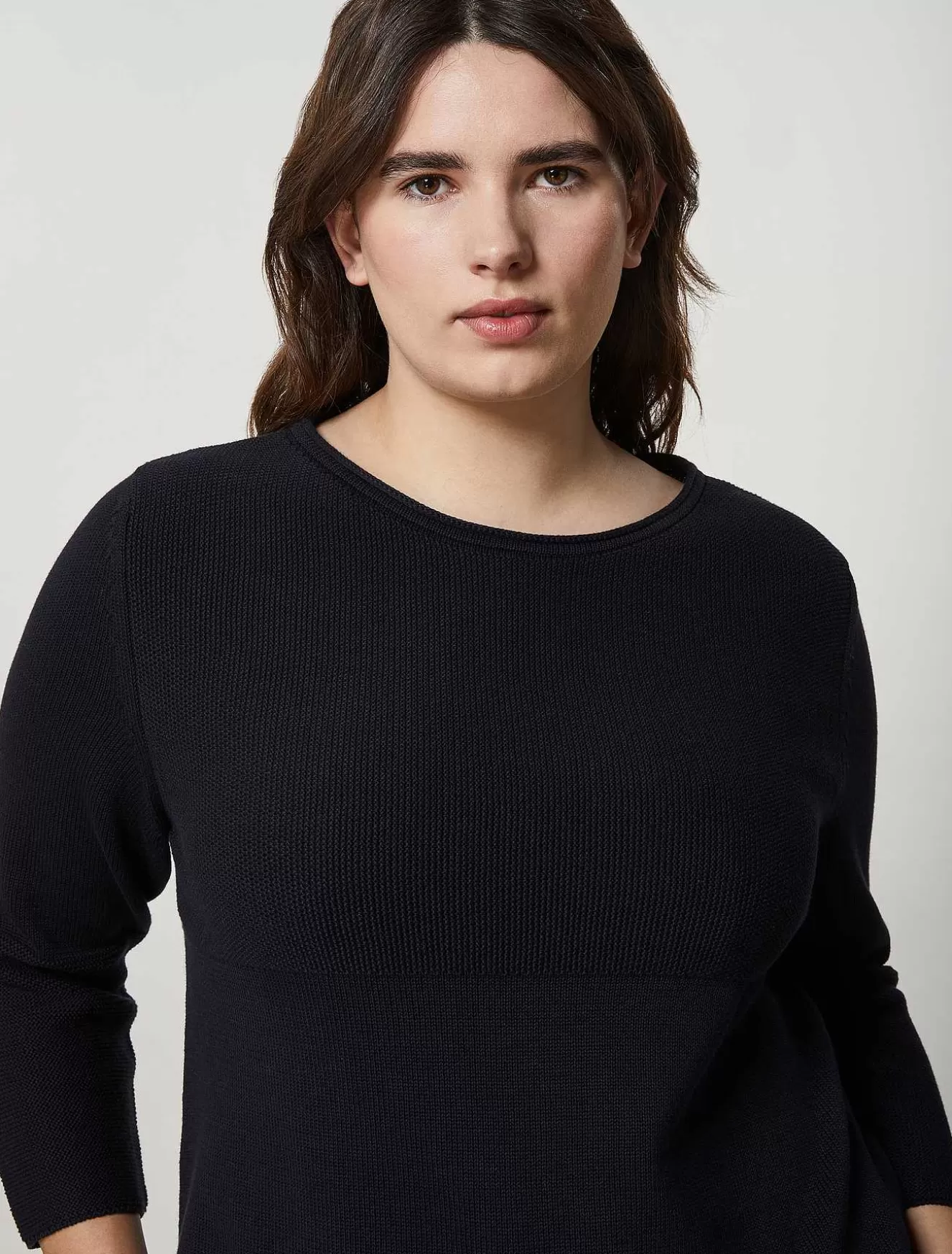 Cotton Yarn Sweater-Marina Rinaldi Discount