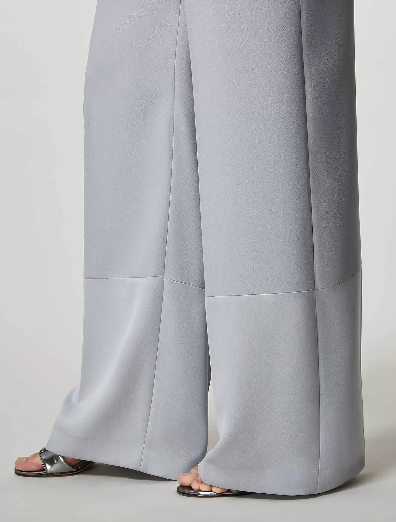 Crepe Envers Satin Trousers-Marina Rinaldi Cheap