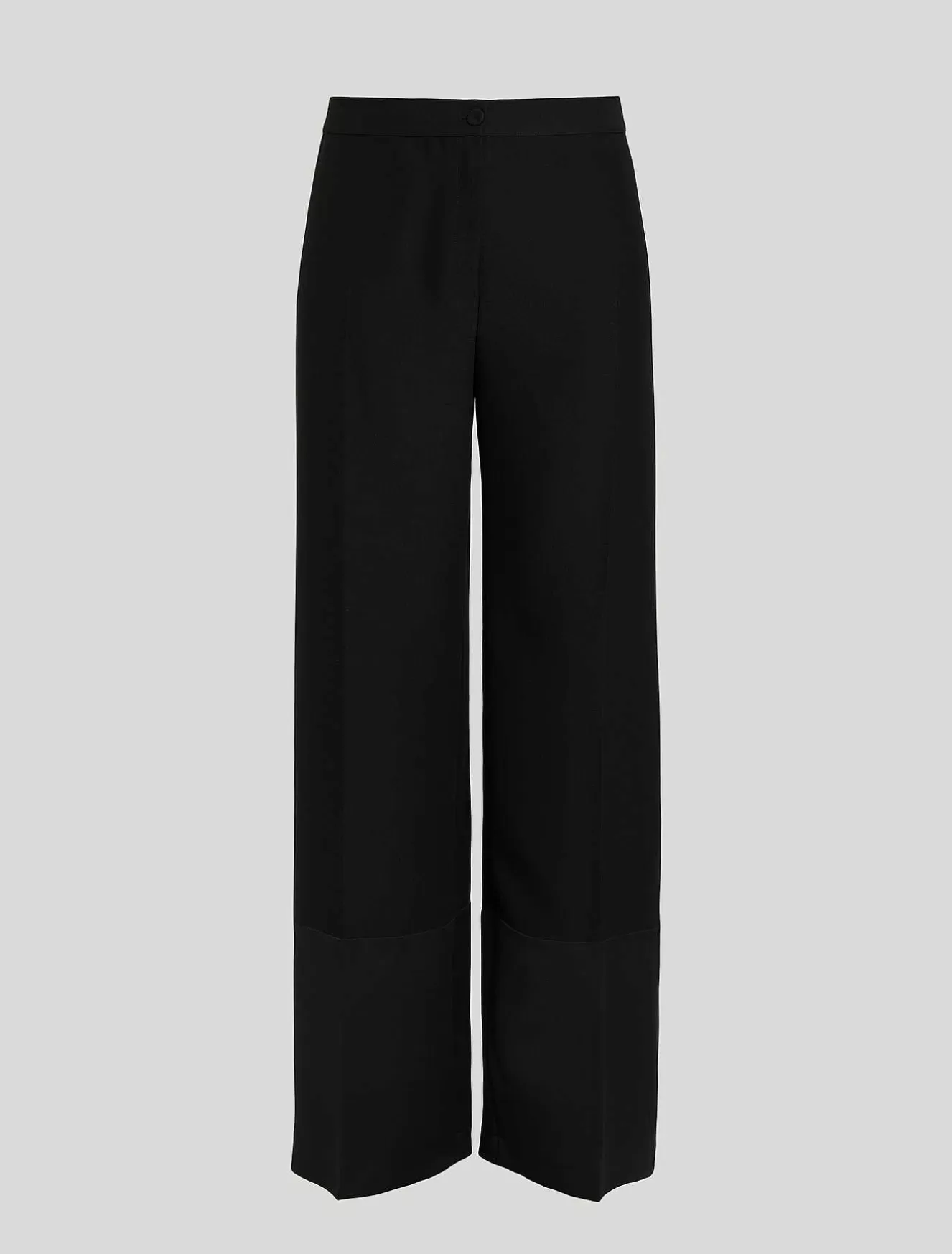 Crepe Envers Satin Trousers-Marina Rinaldi Cheap
