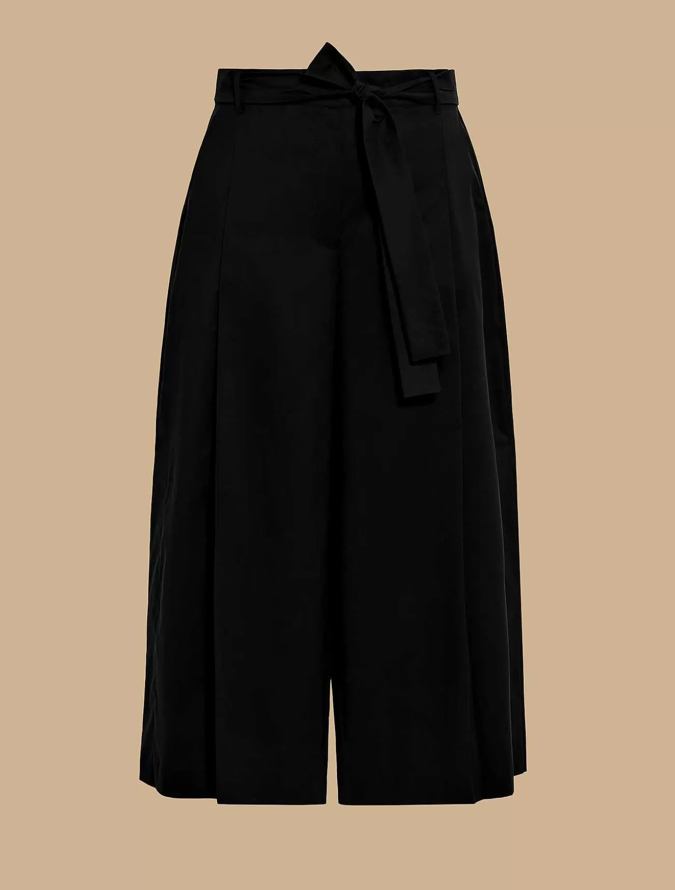 Cropped Poplin Trousers-Marina Rinaldi Sale