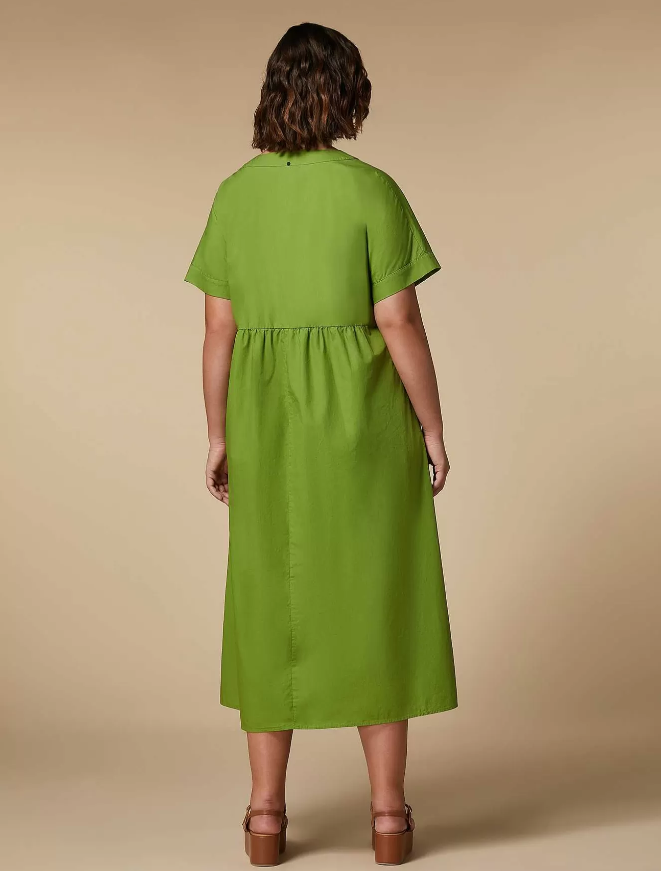 Embroidery And Sequin Dress-Marina Rinaldi Outlet