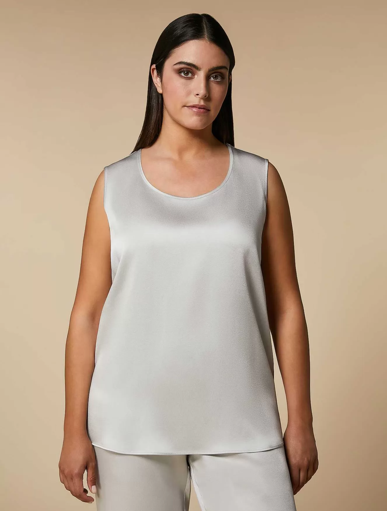 Envers Satin Top-Marina Rinaldi Cheap