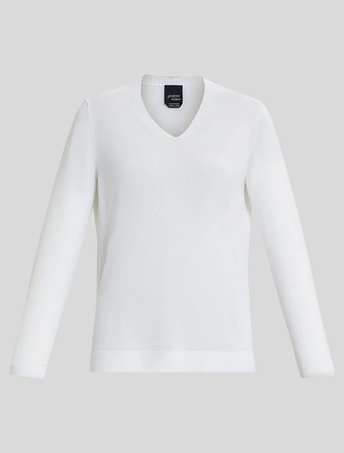 Fluid Viscose Crepe Sweater-Marina Rinaldi Cheap
