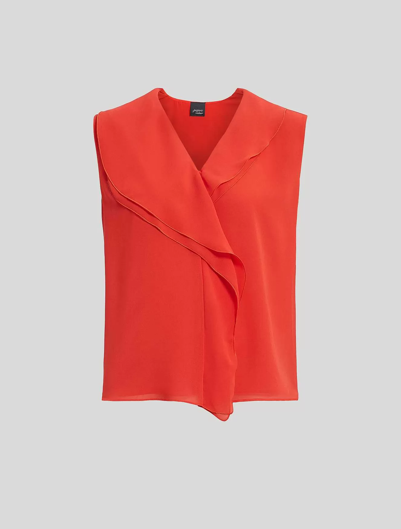 Georgette Top-Marina Rinaldi Cheap