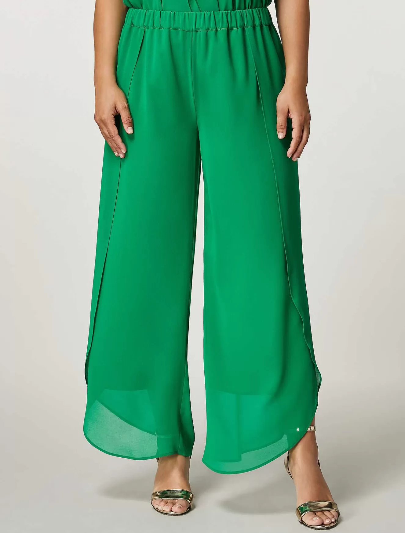 Georgette Trousers-Marina Rinaldi Online