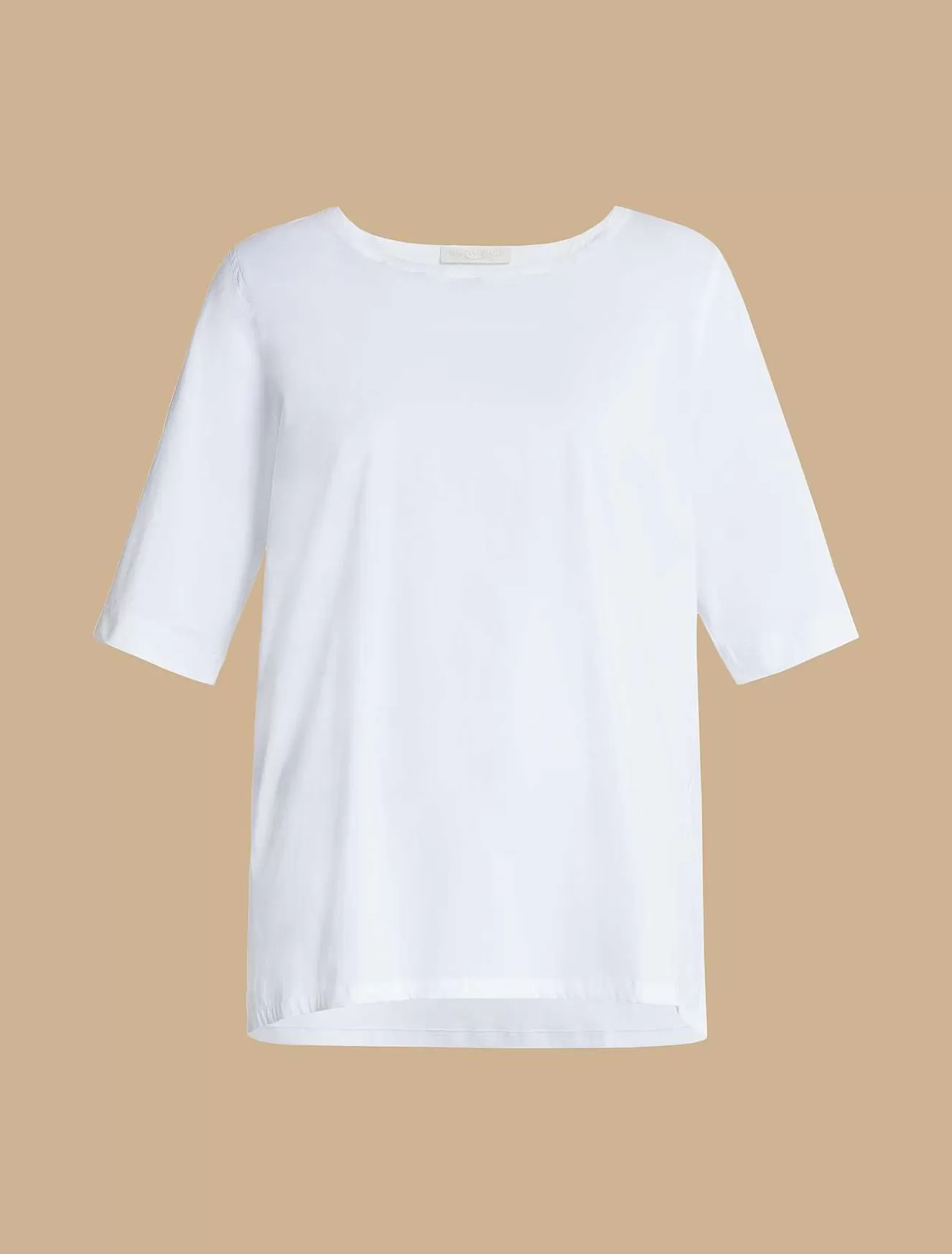 Jersey And Poplin T-Shirt-Marina Rinaldi Store