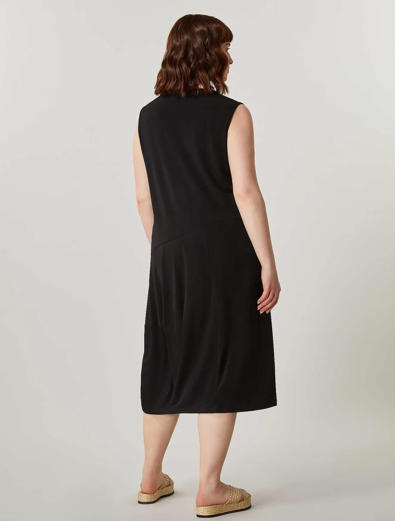 Jersey Dress-Marina Rinaldi Fashion