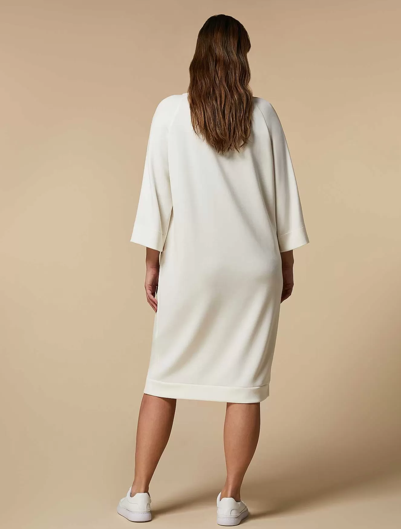 Jersey Midi Dress-Marina Rinaldi Flash Sale