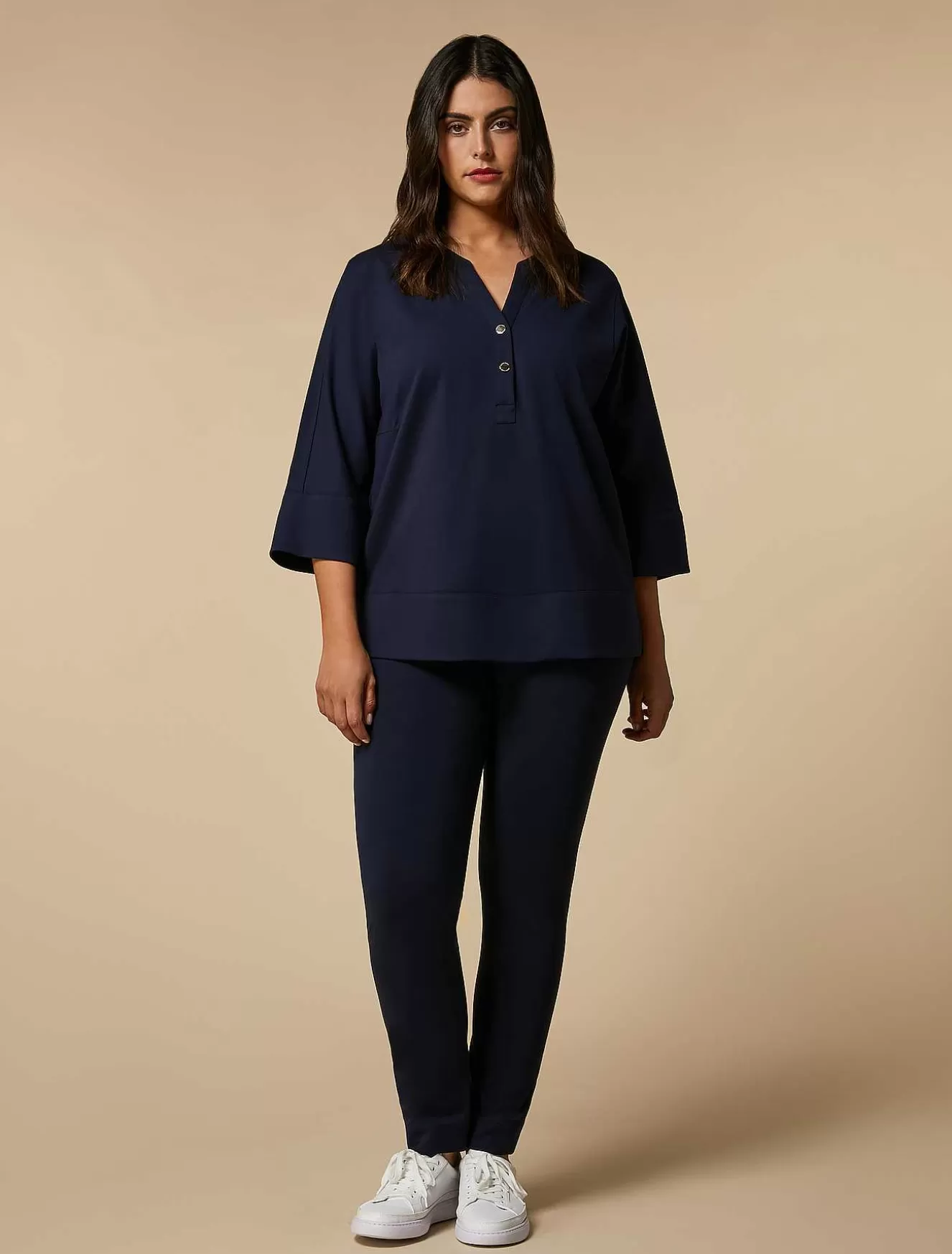 Jersey Trousers-Marina Rinaldi Best Sale