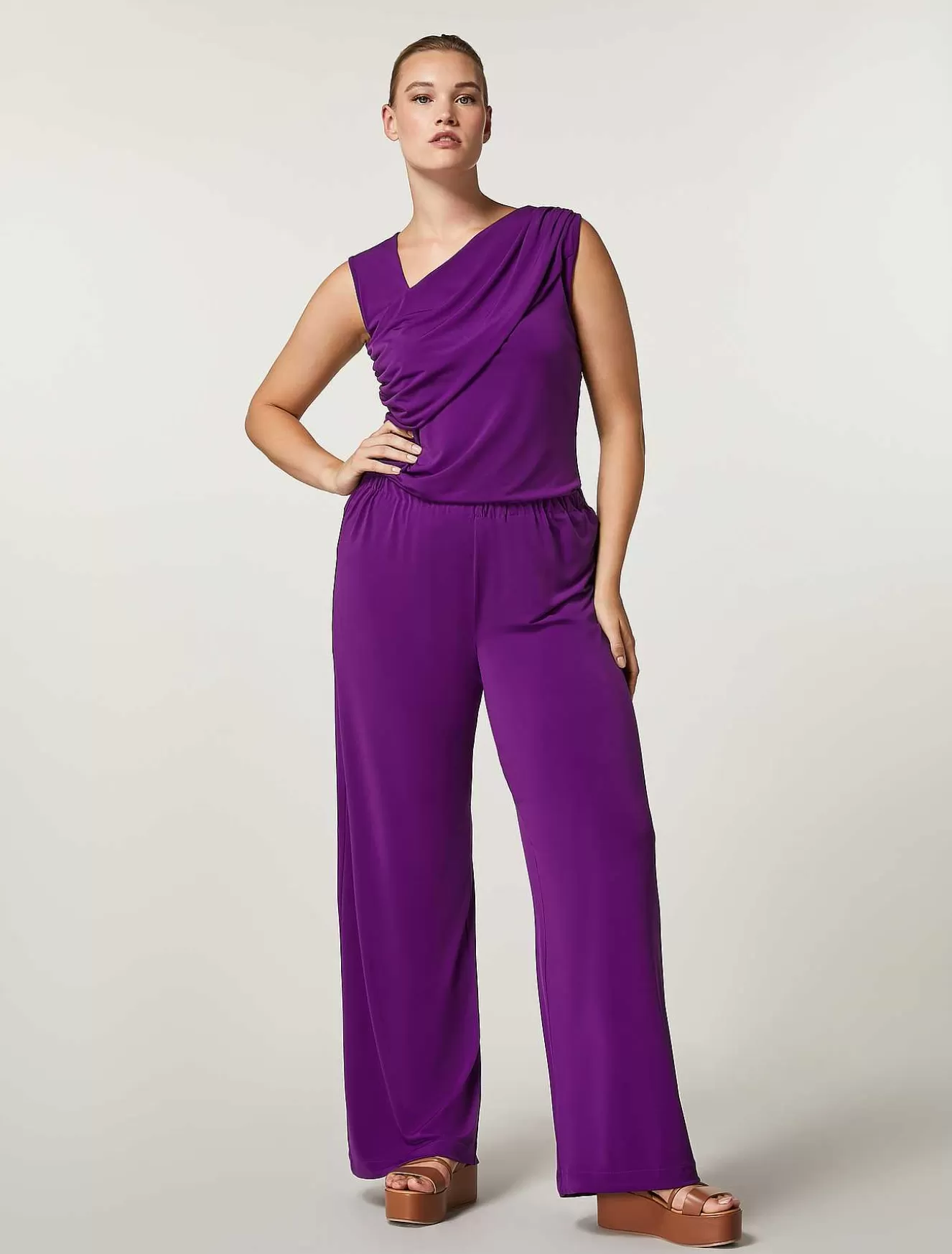 Jersey Trousers-Marina Rinaldi Hot