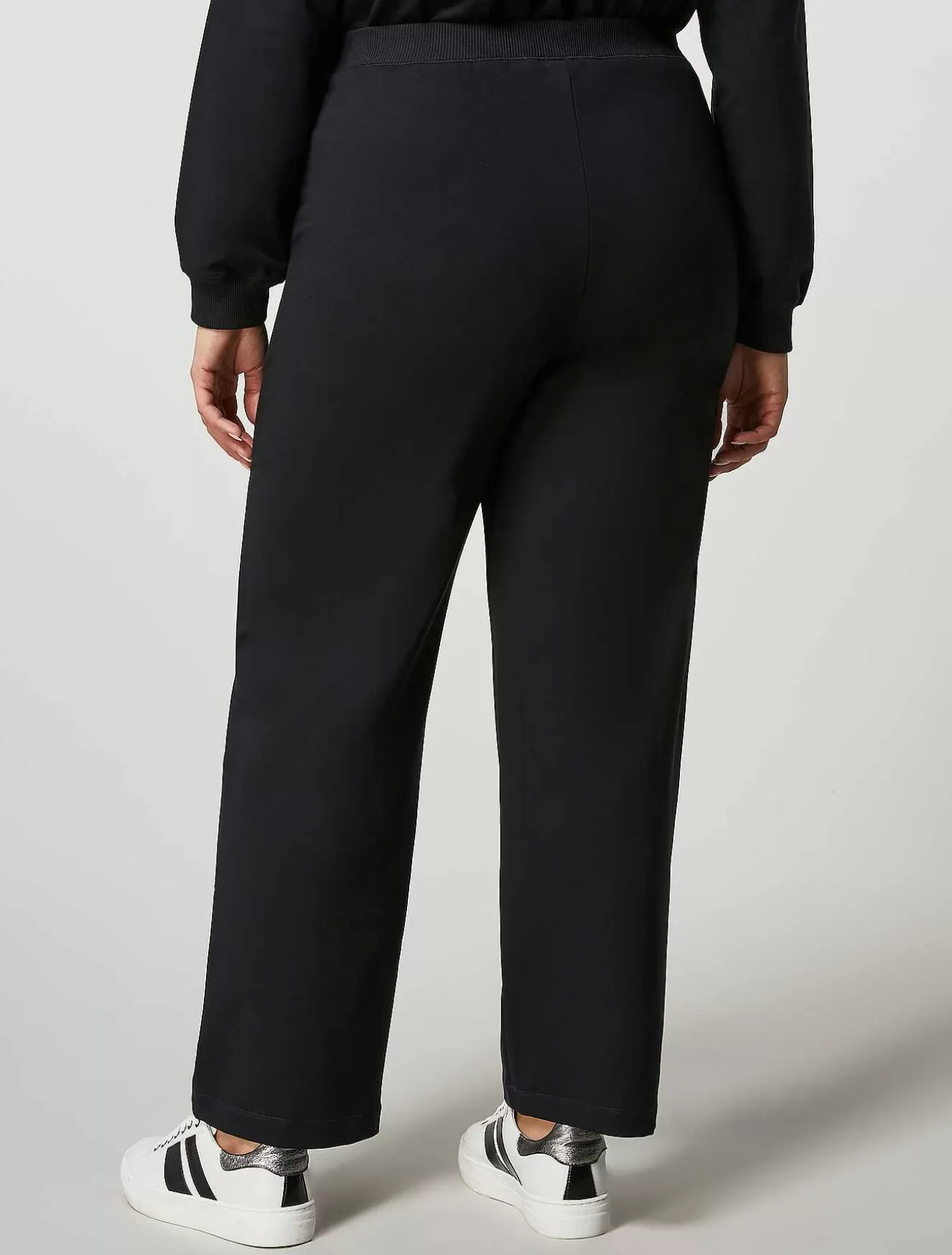 Jersey Trousers-Marina Rinaldi Outlet