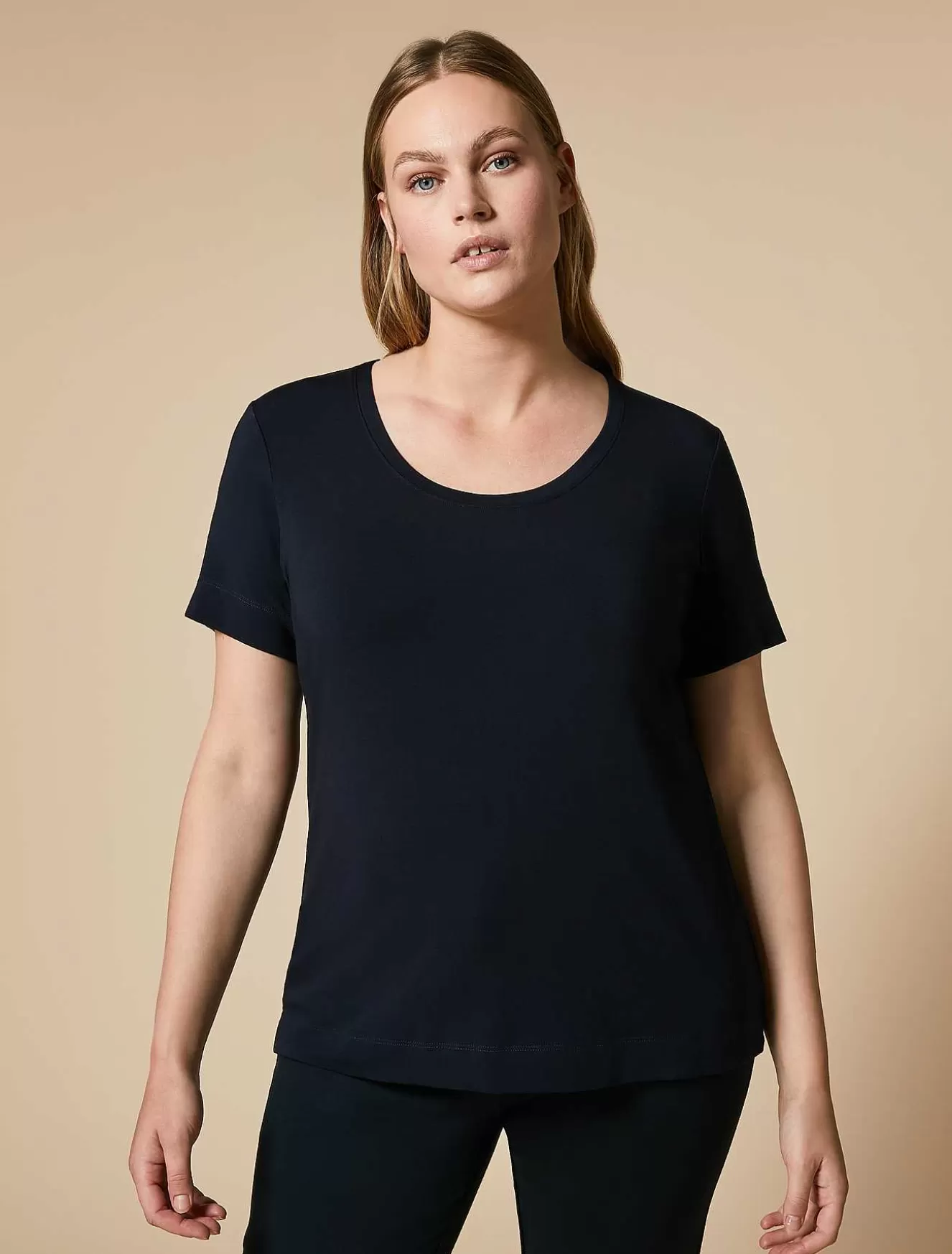 Jersey T-Shirt-Marina Rinaldi Shop