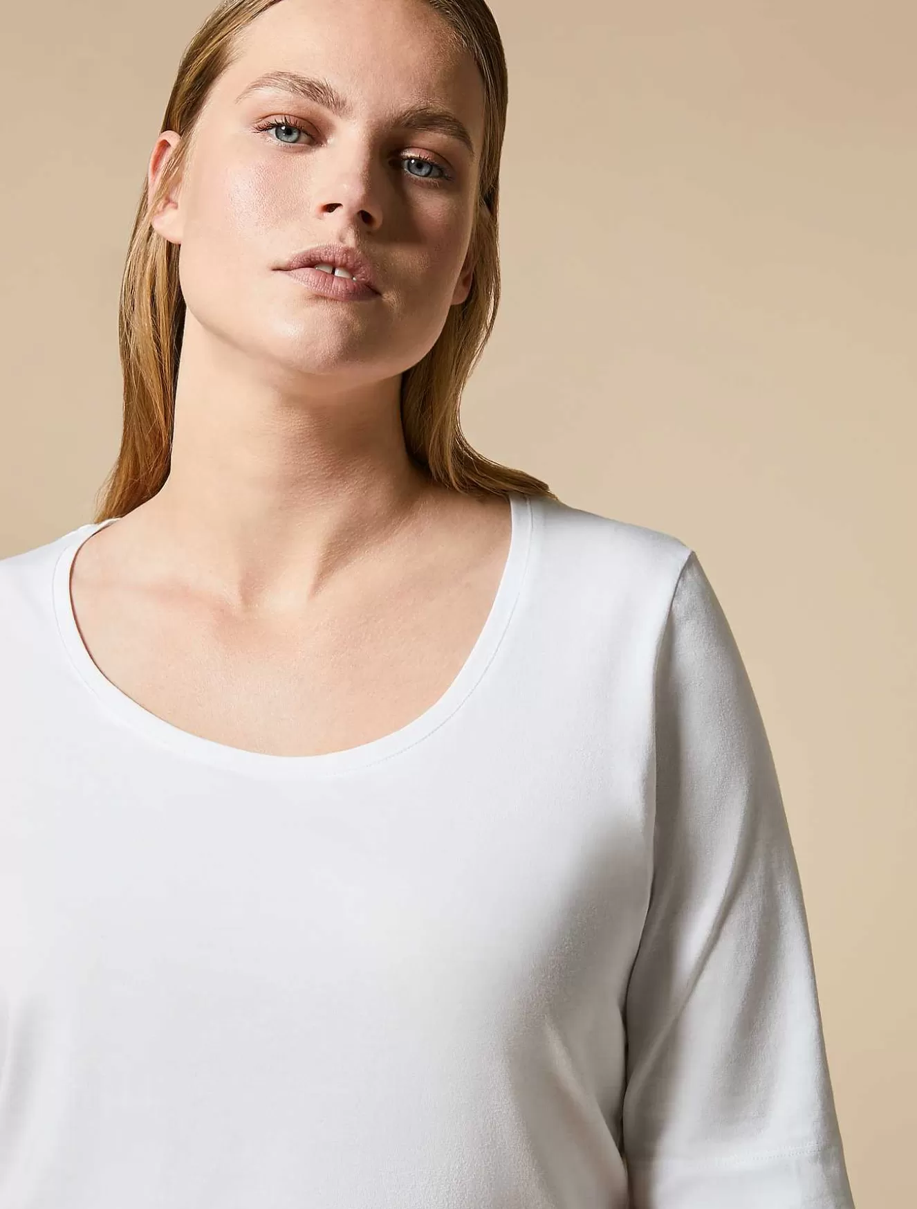 Jersey T-Shirt-Marina Rinaldi Outlet