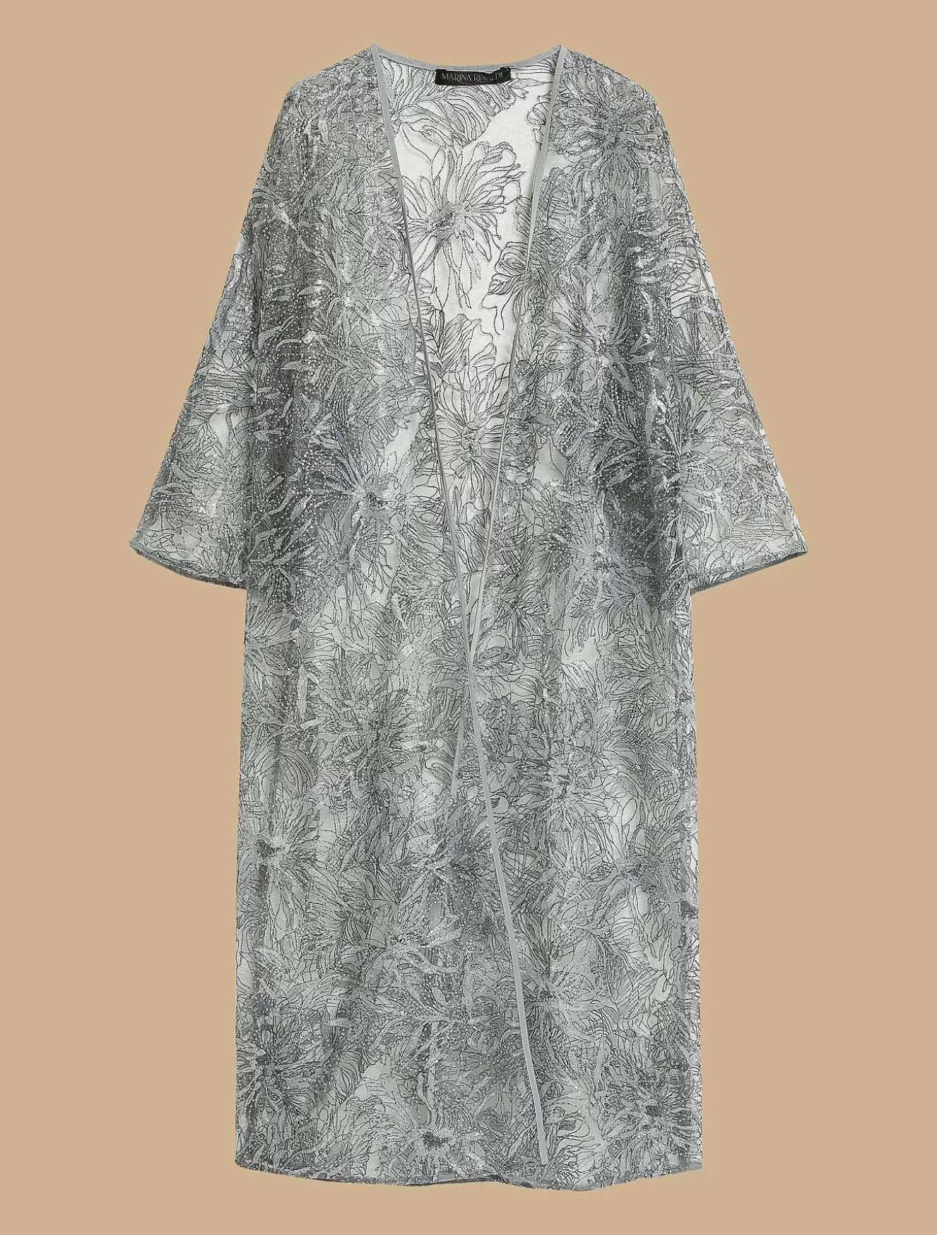 Lace Open-Front Tunic-Marina Rinaldi Outlet