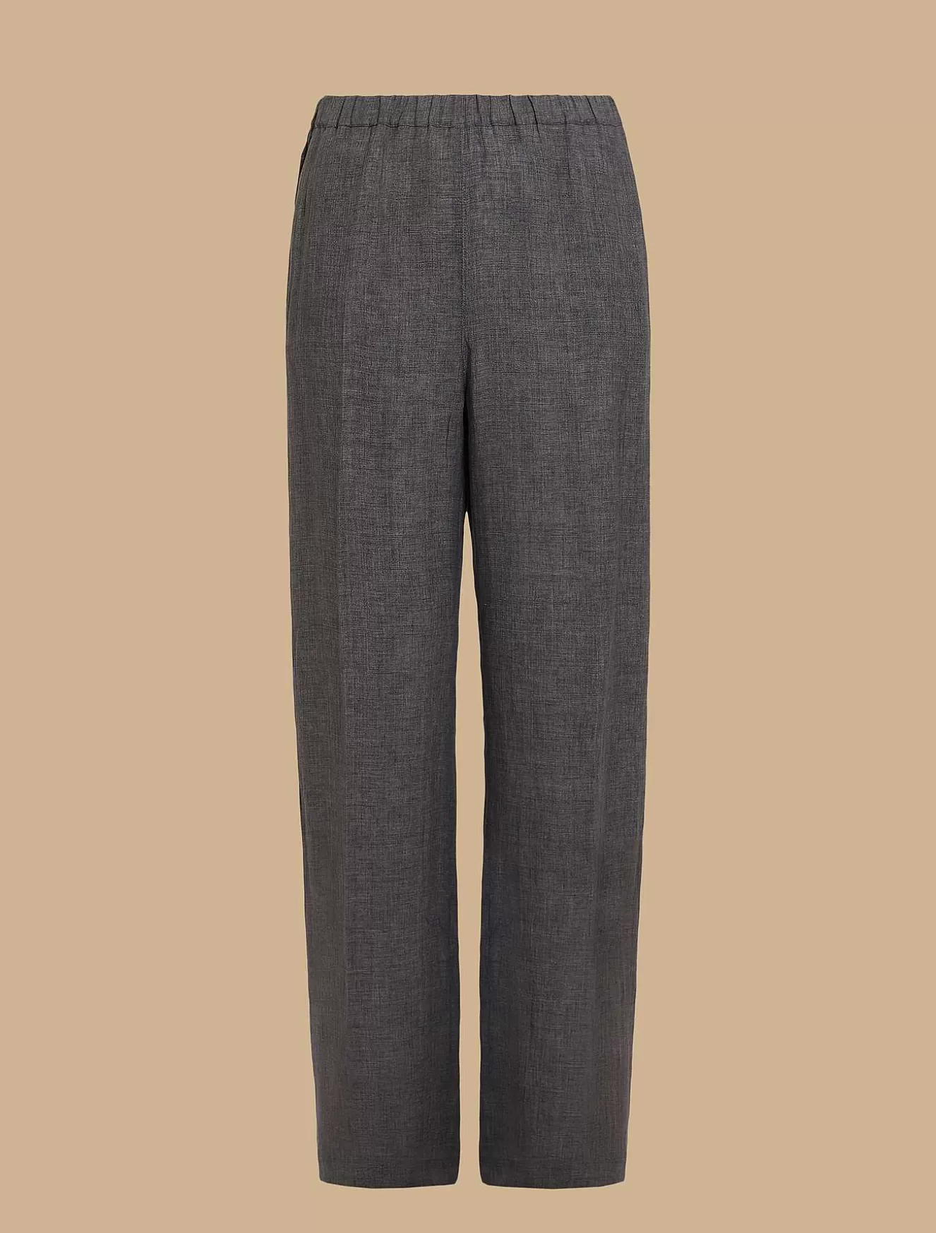 Lightweight Linen Trousers-Marina Rinaldi Cheap