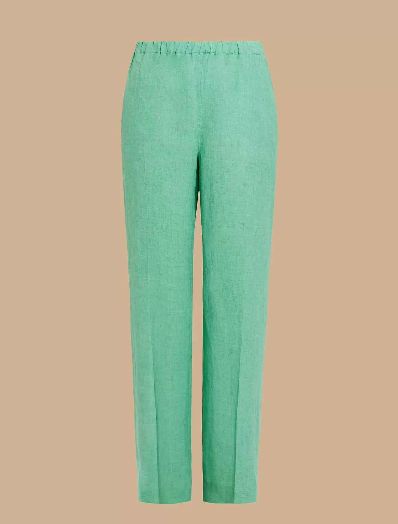 Lightweight Linen Trousers-Marina Rinaldi Best