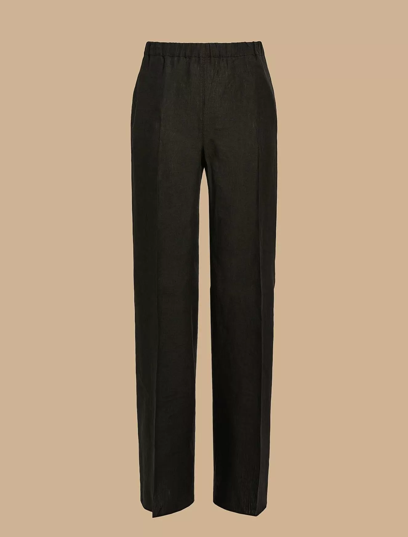 Lightweight Linen Trousers-Marina Rinaldi Hot