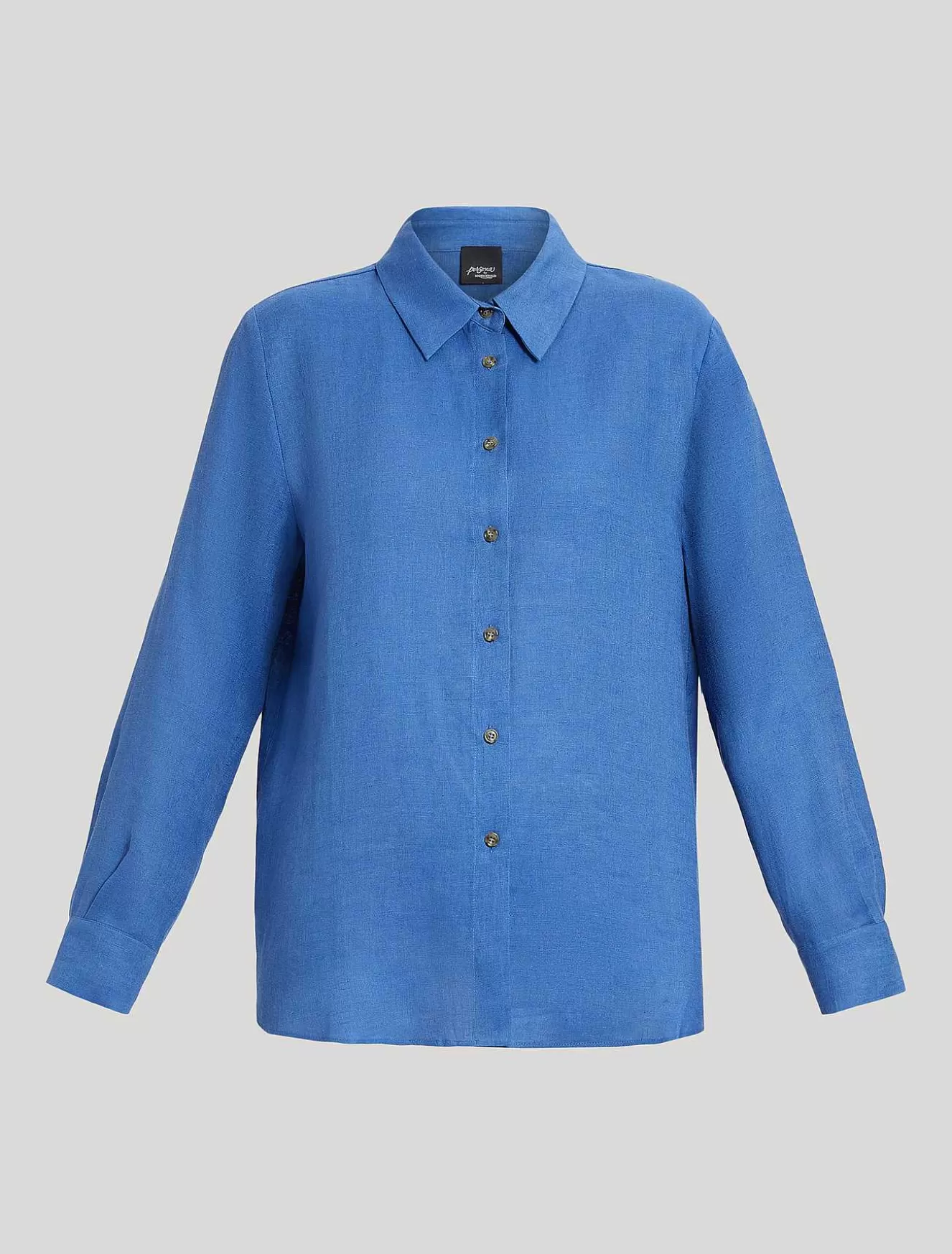 Linen Canvas Shirt-Marina Rinaldi Flash Sale
