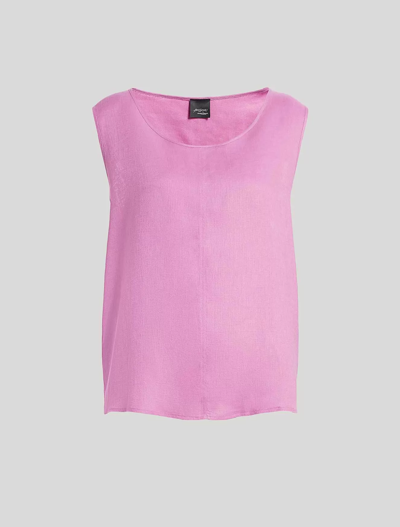 Linen Canvas Top-Marina Rinaldi New