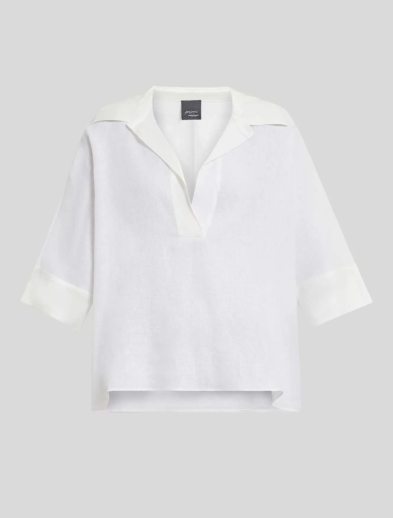 Linen Canvas Tunic-Marina Rinaldi Clearance