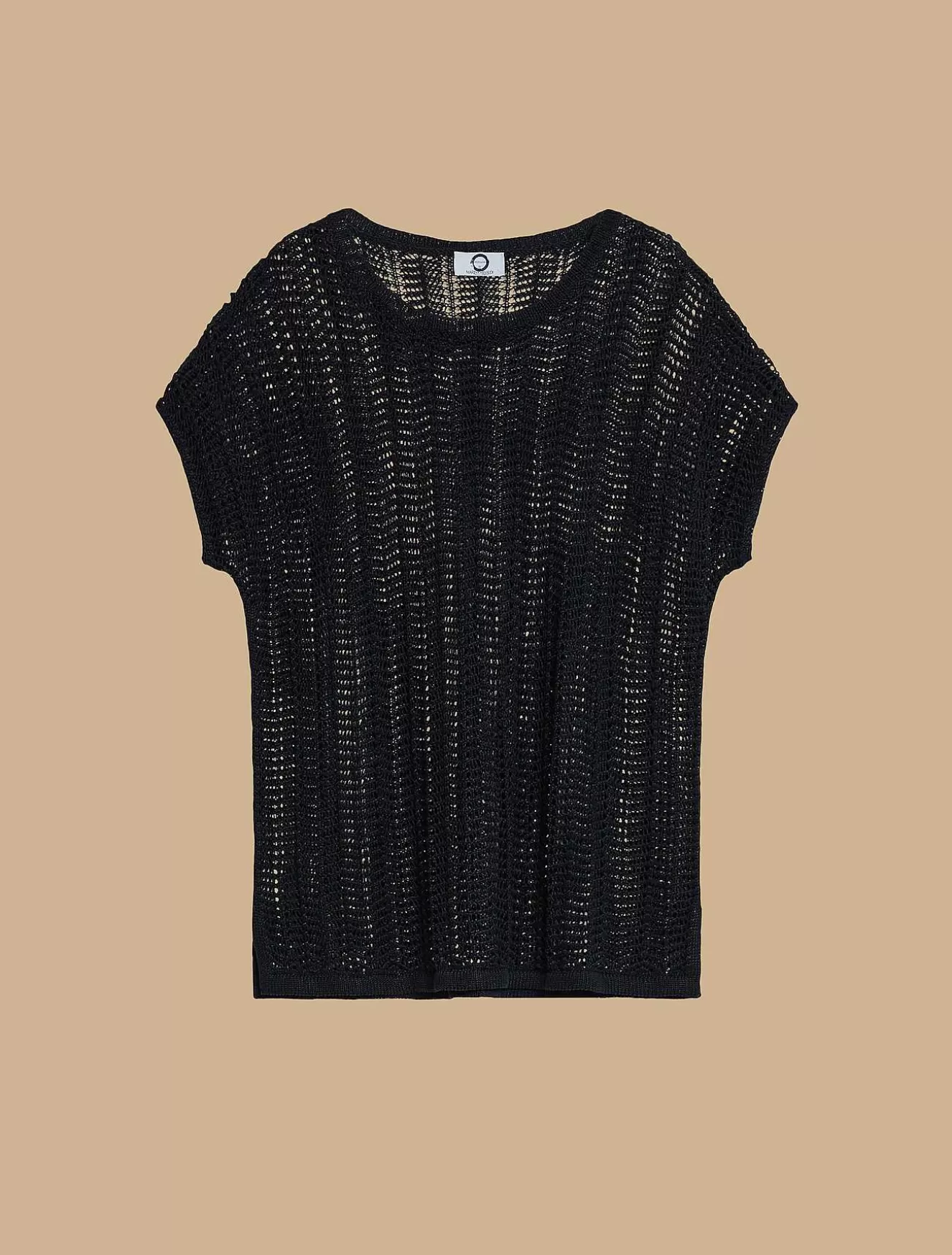 Linen Cordonnet Sweater-Marina Rinaldi Fashion