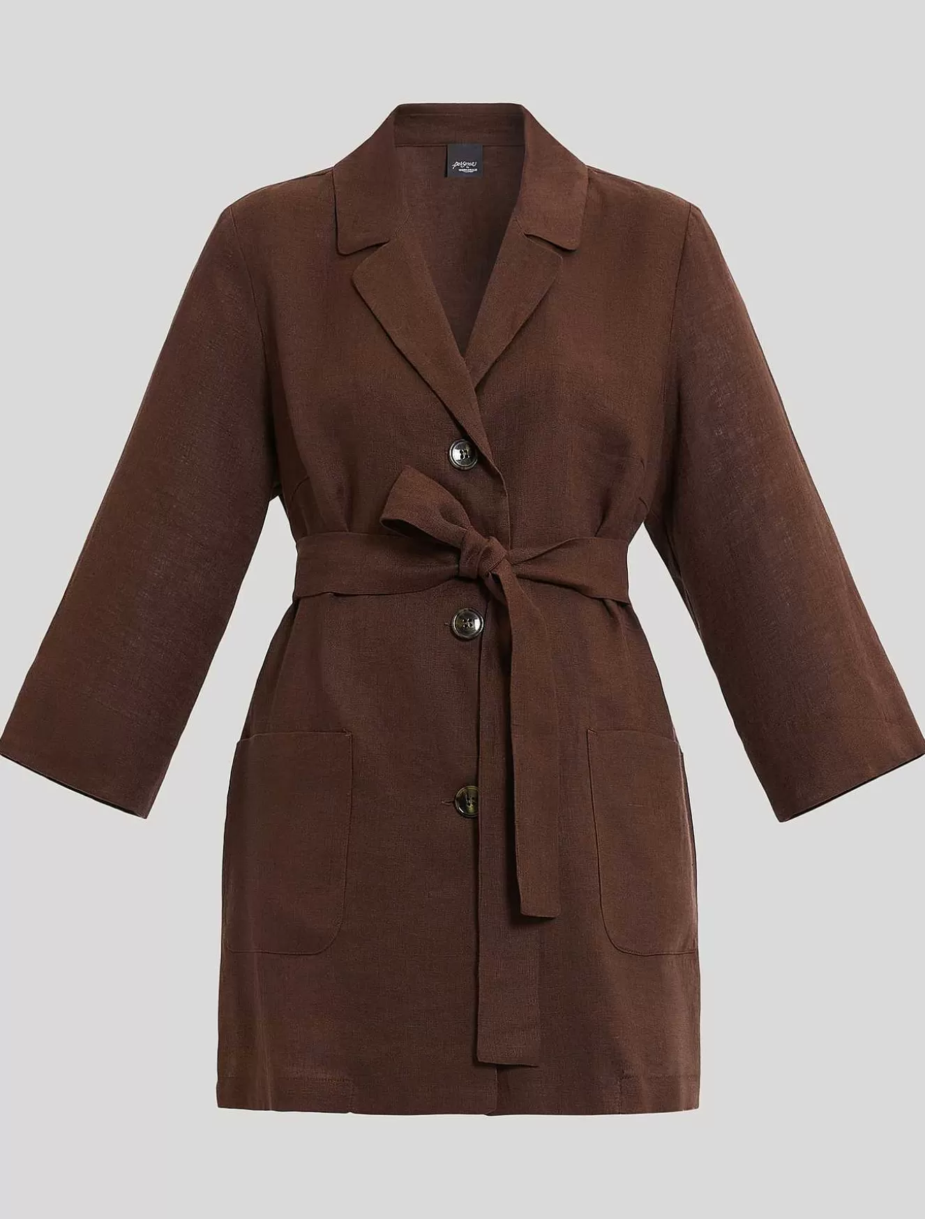 Linen Fabric Jacket-Marina Rinaldi Clearance