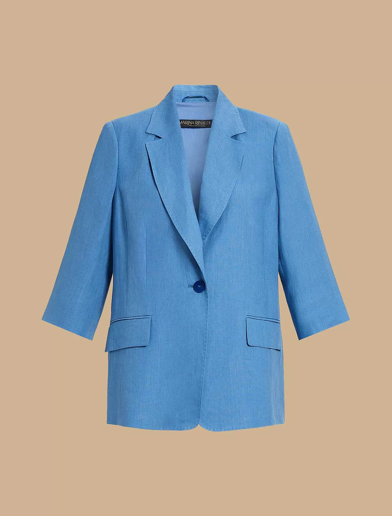 Linen Jacket-Marina Rinaldi Store