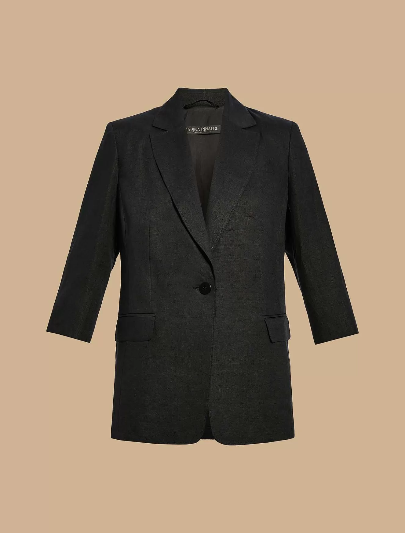 Linen Jacket-Marina Rinaldi Store