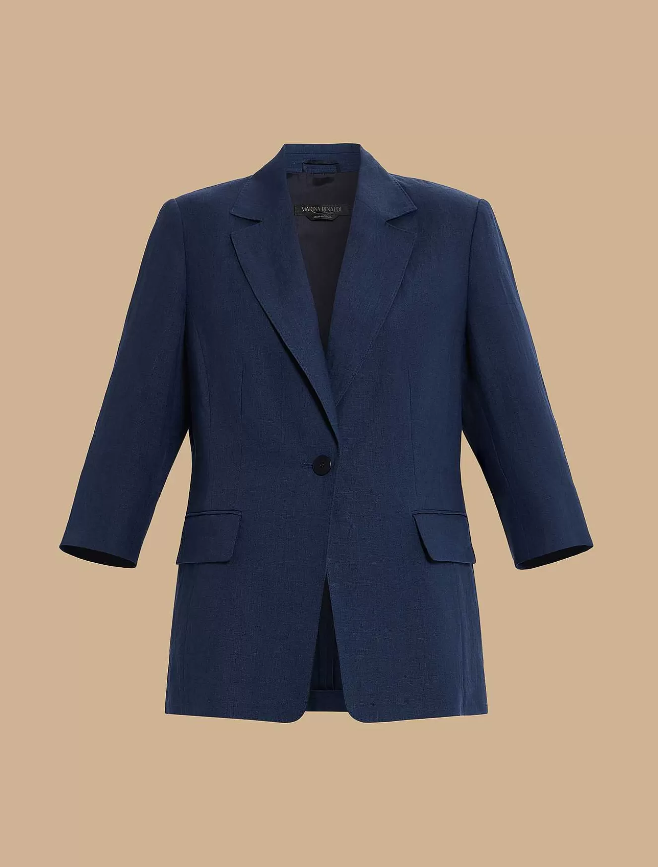 Linen Jacket-Marina Rinaldi Discount