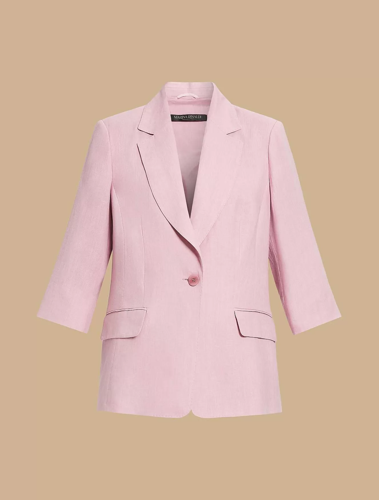 Linen Jacket-Marina Rinaldi Store
