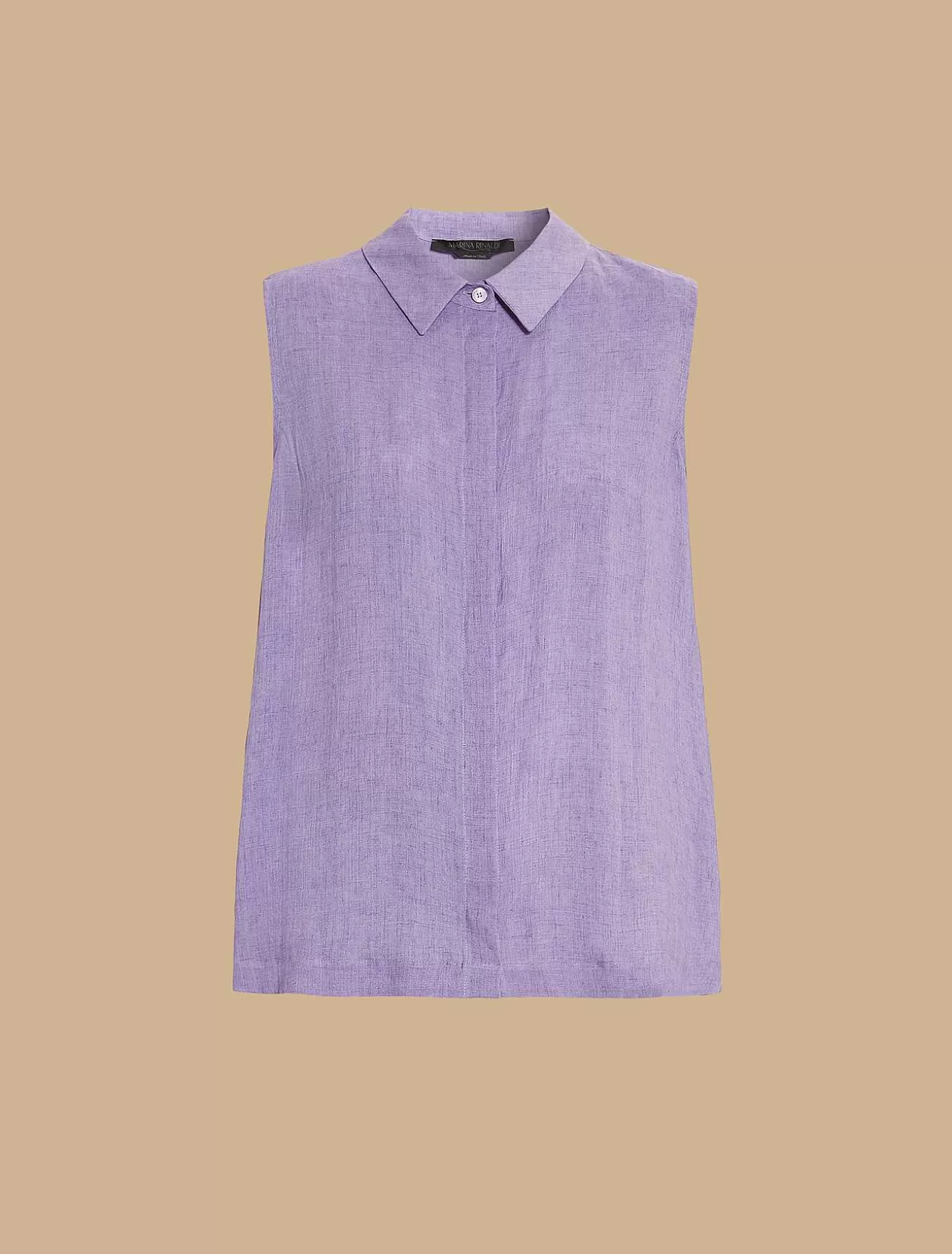 Linen Shirt-Marina Rinaldi Cheap