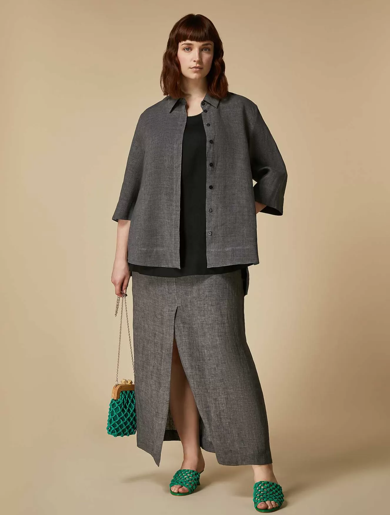 Linen Top-Marina Rinaldi Cheap