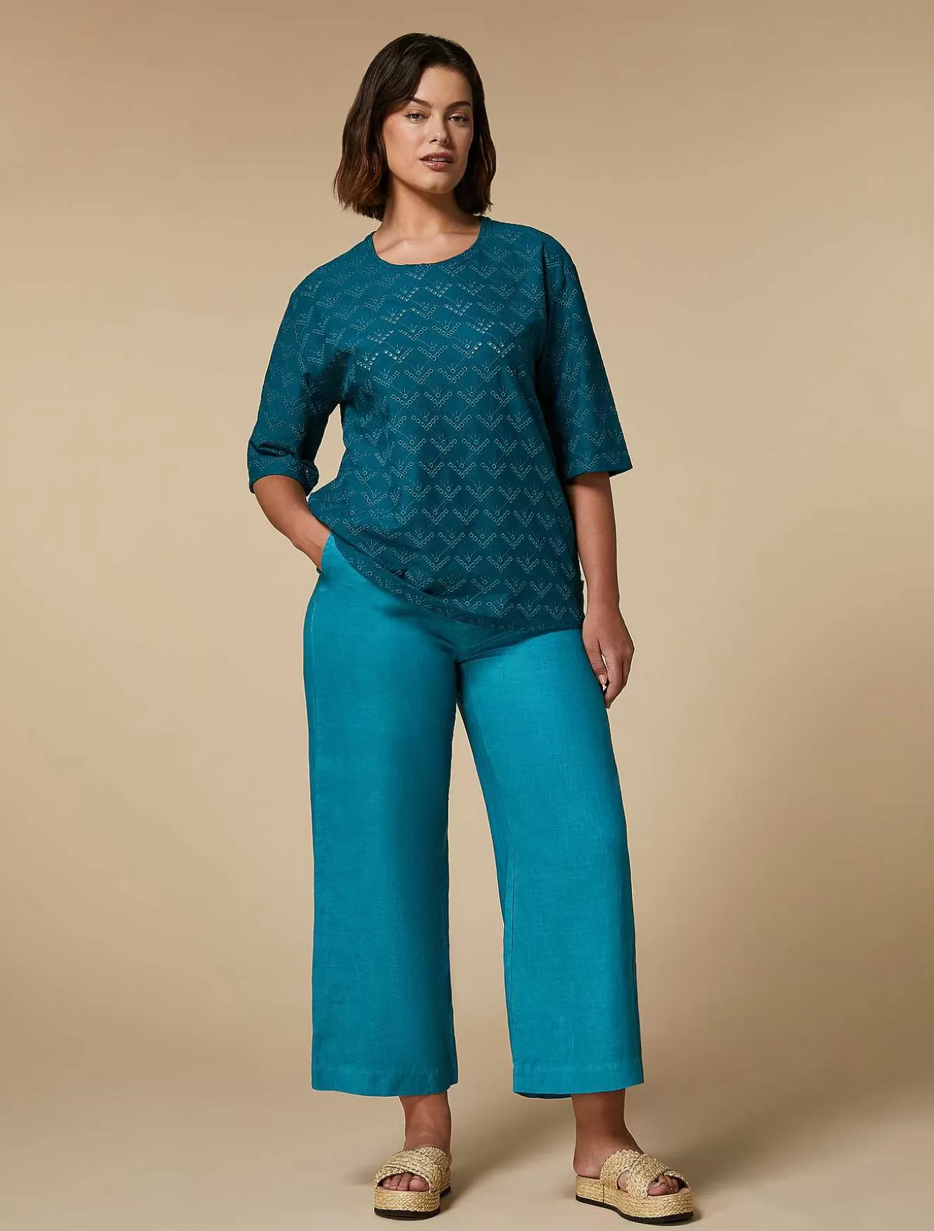Linen Trousers-Marina Rinaldi Best