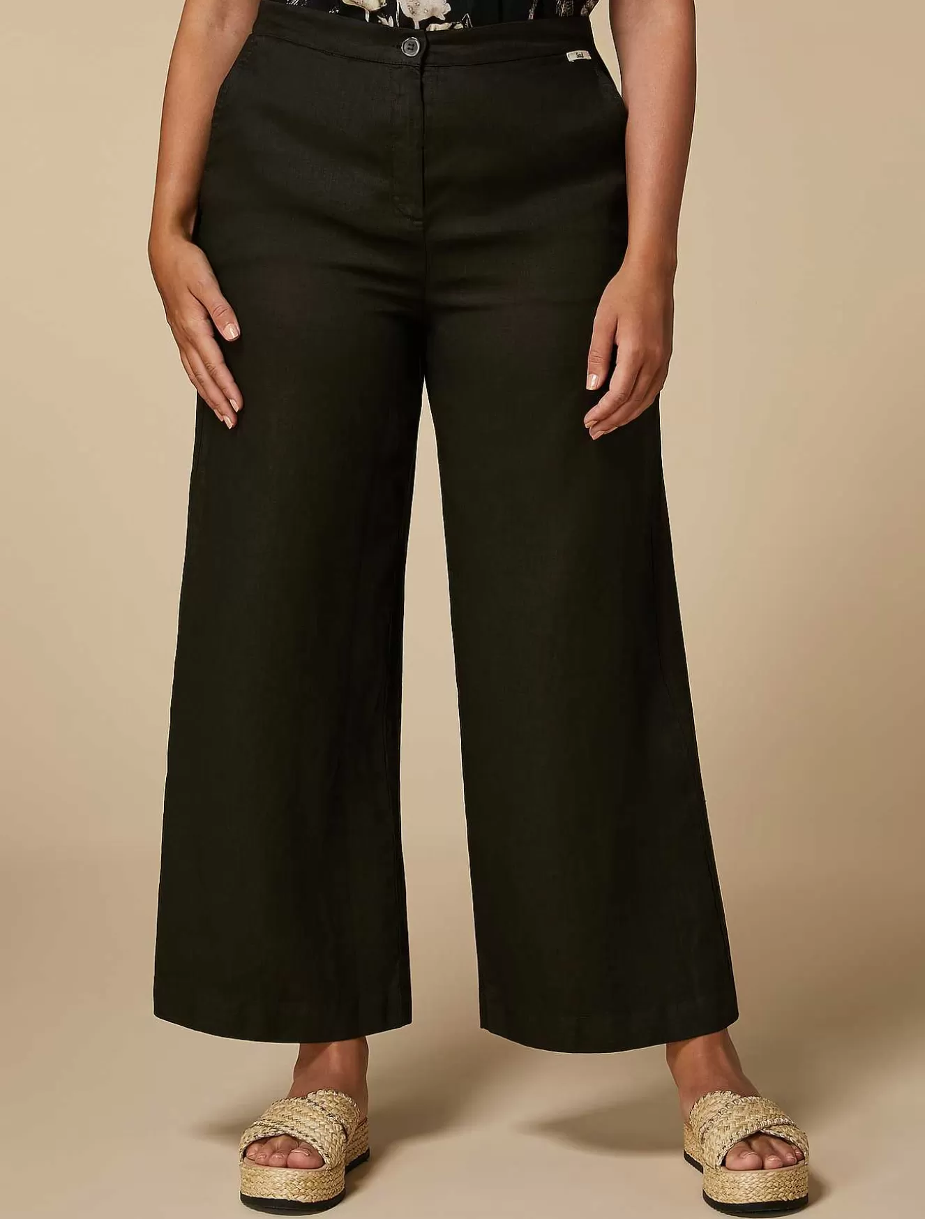 Linen Trousers-Marina Rinaldi Best