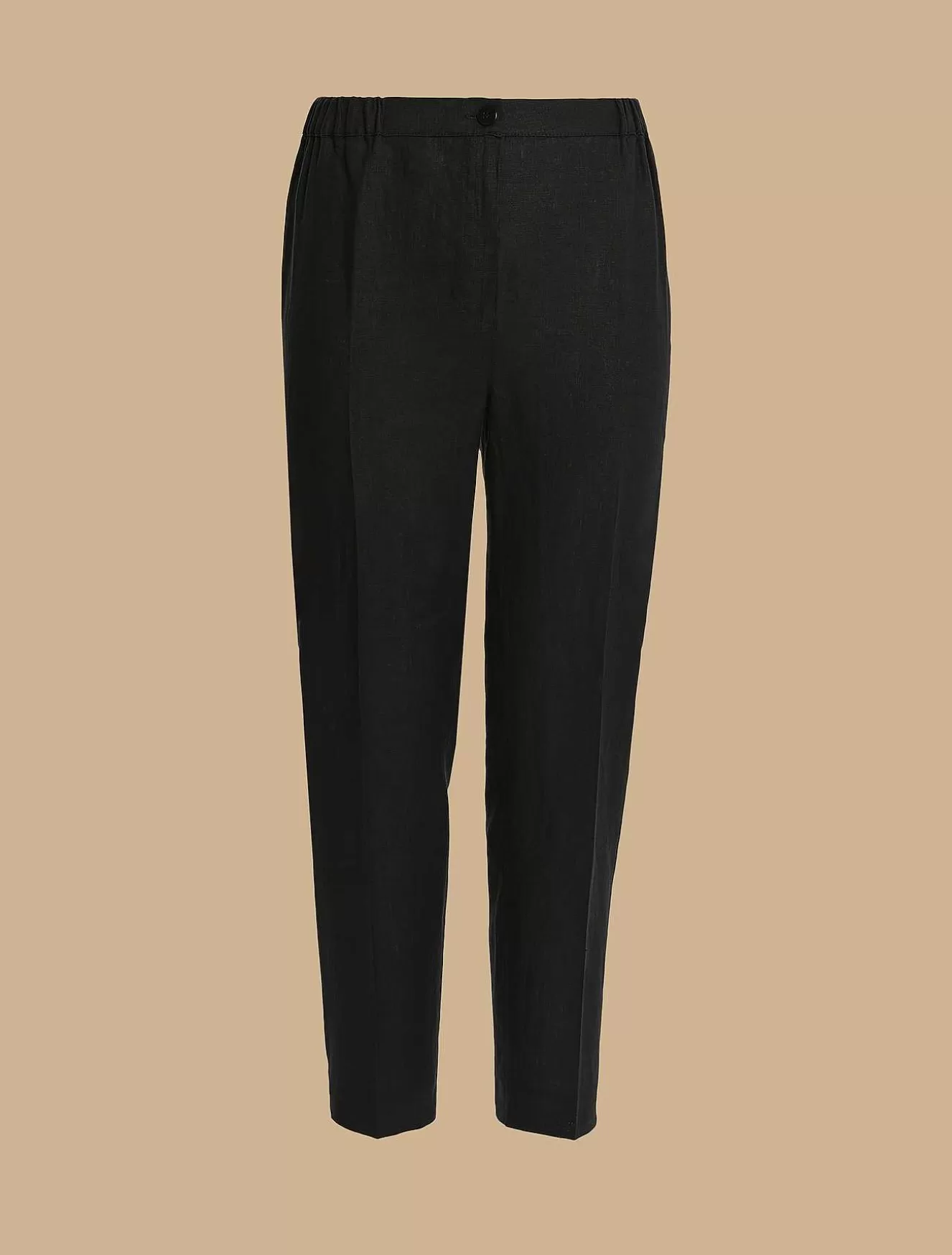 Linen Trousers-Marina Rinaldi New