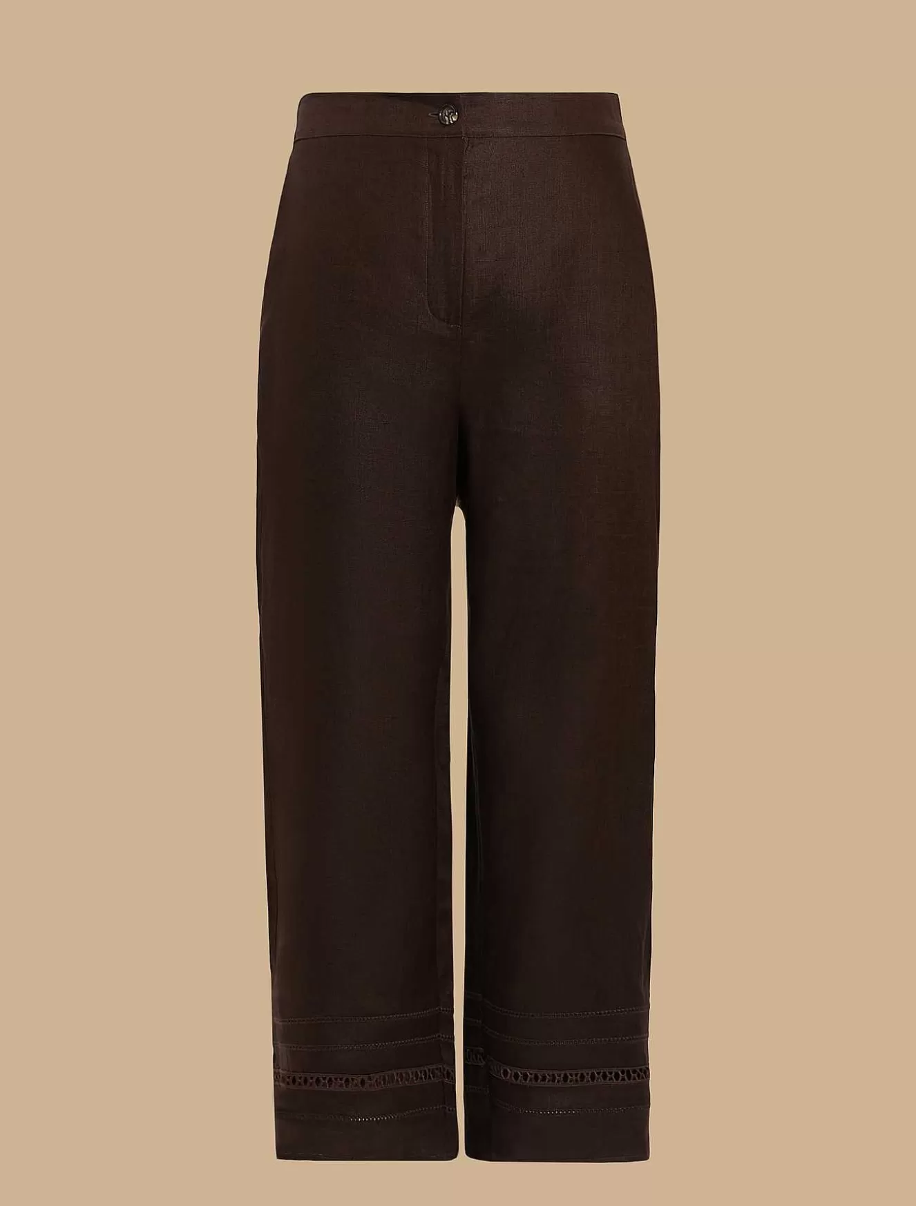 Linen Trousers-Marina Rinaldi Cheap