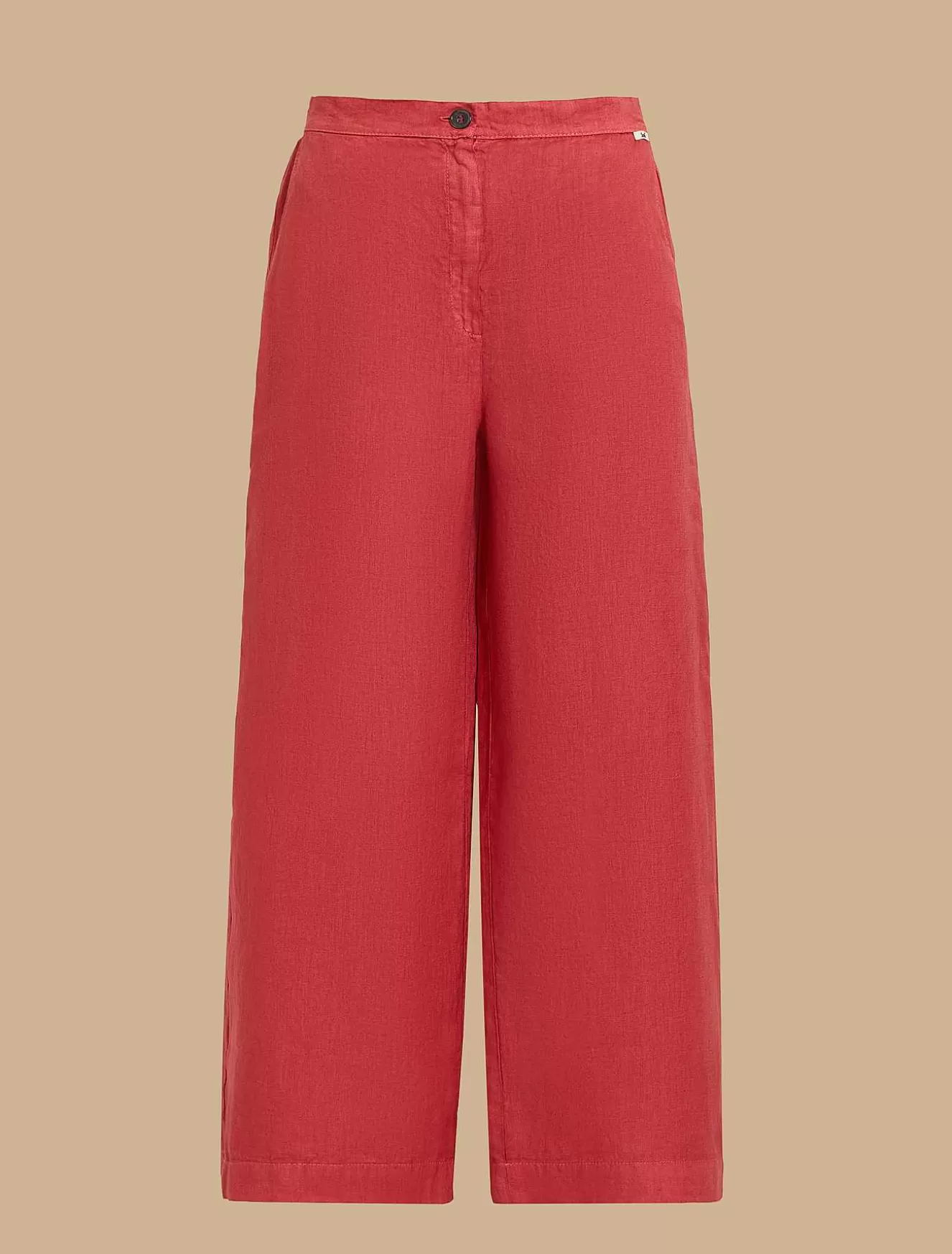 Linen Trousers-Marina Rinaldi Shop