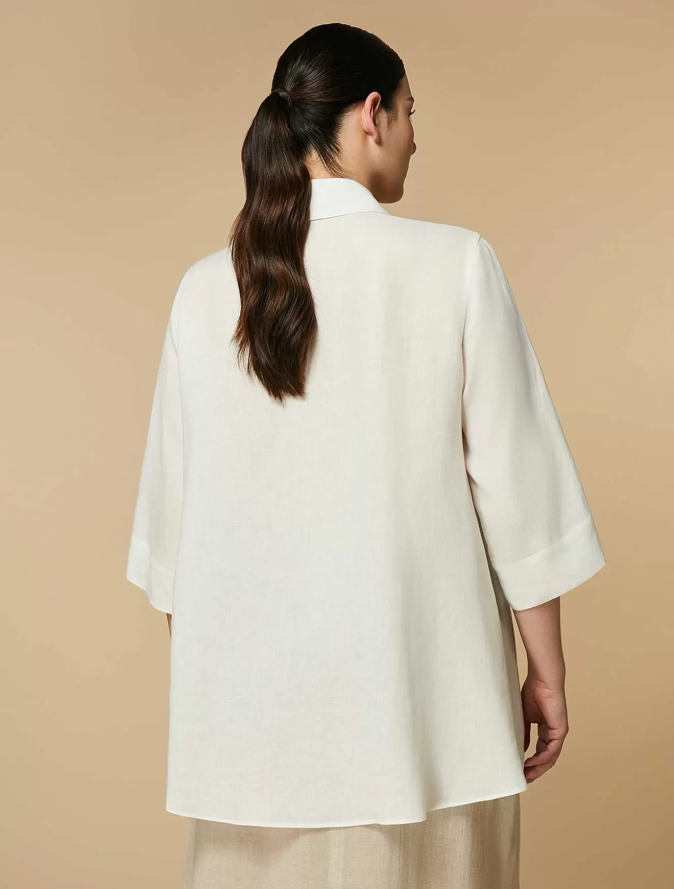 Linen Tunic-Marina Rinaldi Discount